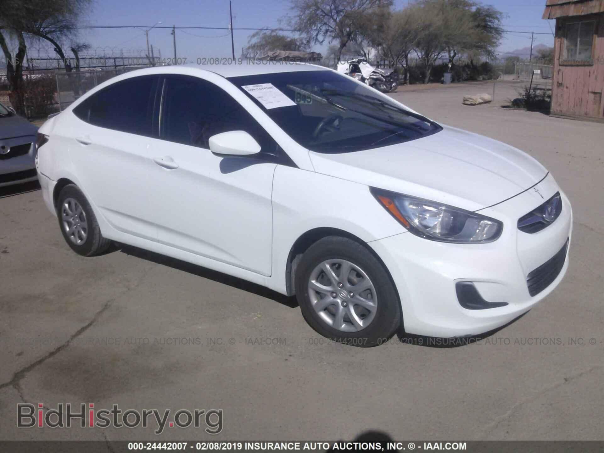 Photo KMHCT4AE3EU629740 - HYUNDAI ACCENT 2014