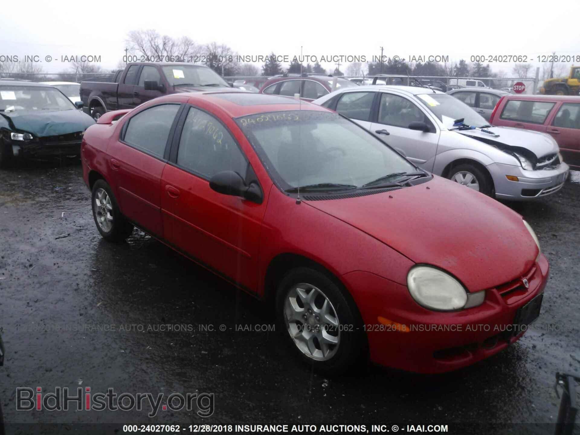 Photo 1B3ES56CX2D590476 - DODGE NEON 2002