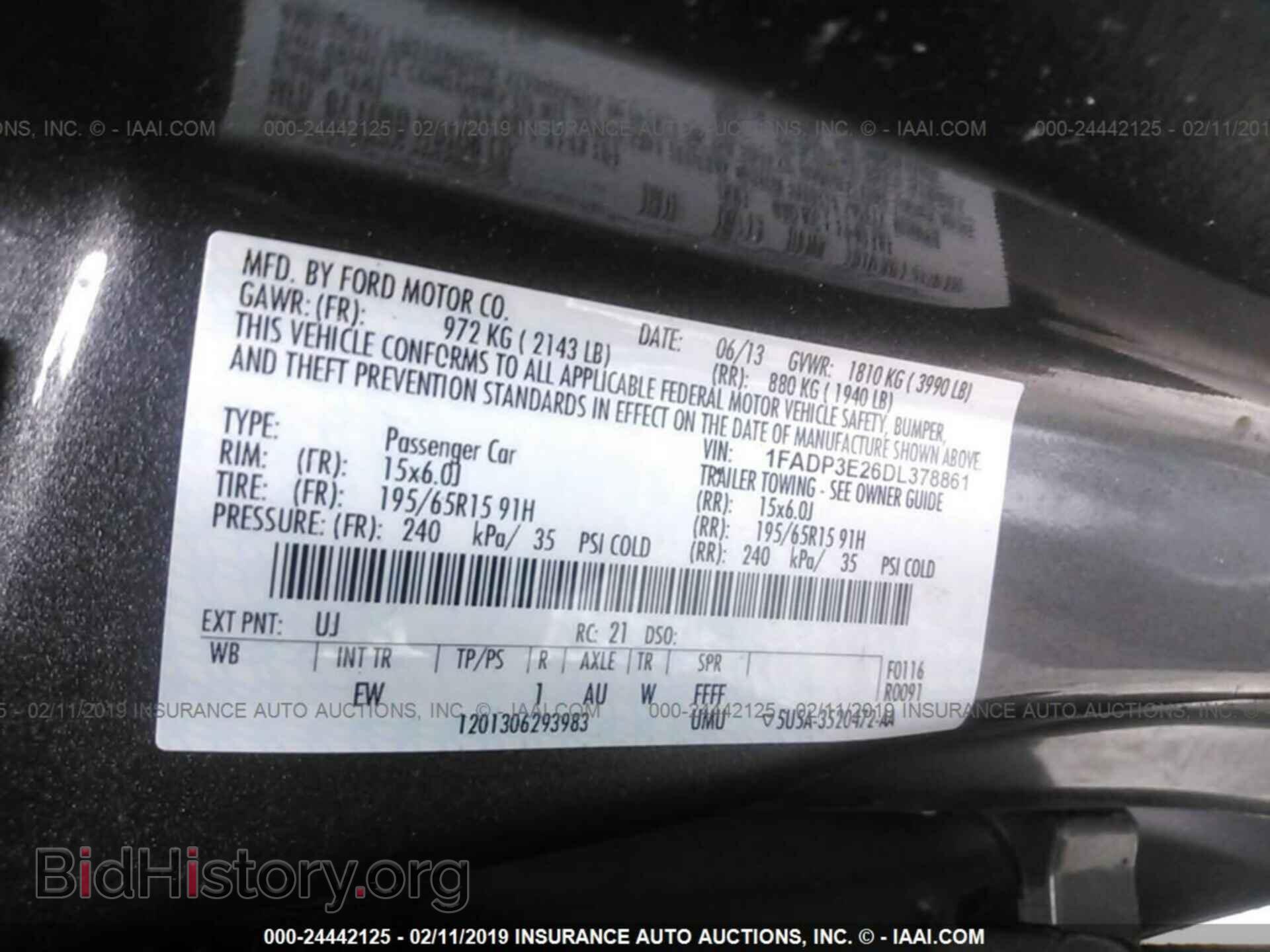 2013 FORD FOCUS - VIN: 1FADP3E26DL378861 - Photo 9