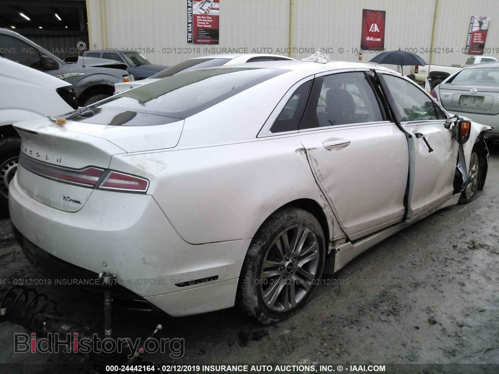 2014 LINCOLN MKZ - VIN: 3LN6L2G97ER815686 - Фото 4