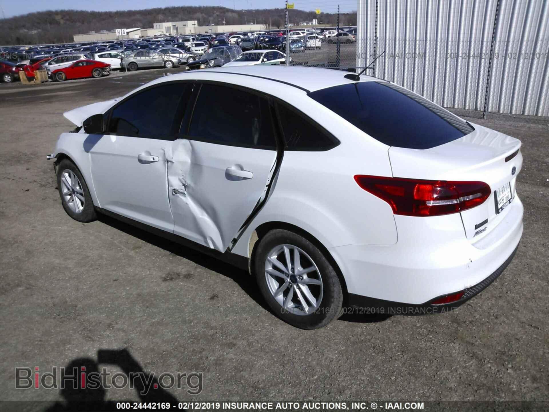 2018 FORD FOCUS - VIN: 1FADP3F21JL259450 - Фото 3