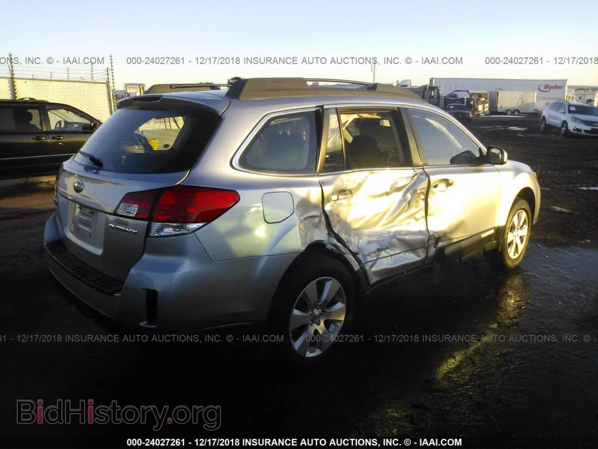 2012 SUBARU OUTBACK - VIN: 4S4BRCAC7C3236409 - Фото 4