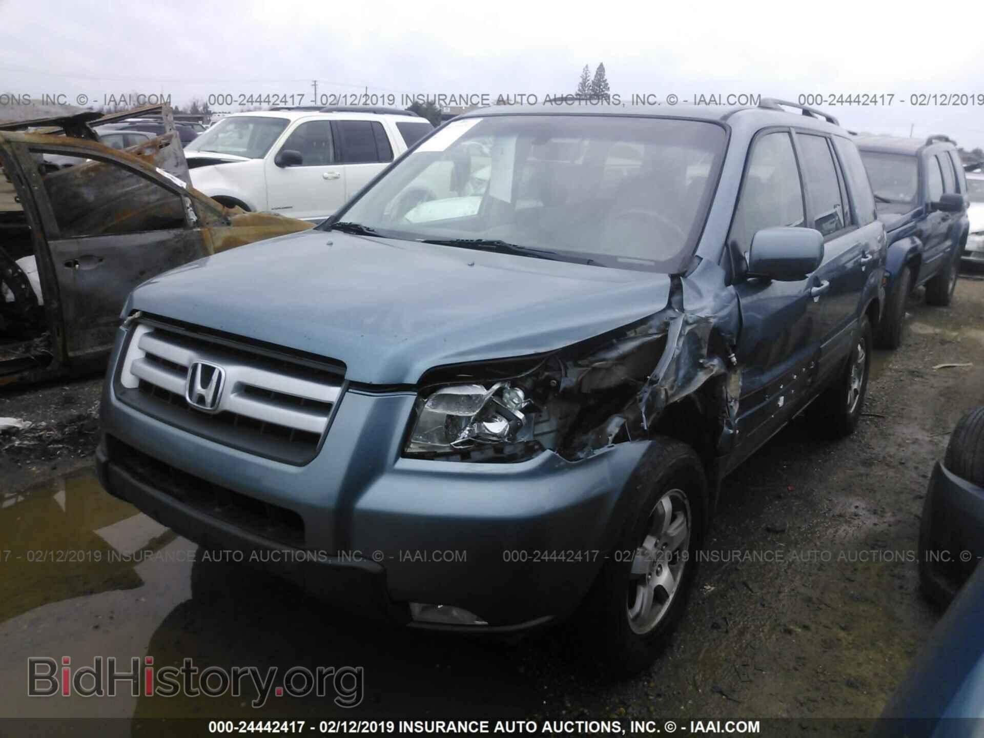 2006 HONDA PILOT - VIN: 5FNYF28536B029435 - Фото 2