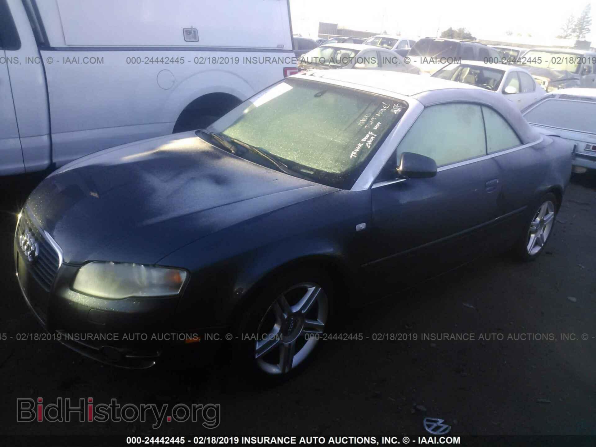 2007 AUDI A4 - VIN: WAUDF48H67K021867 - Фото 2