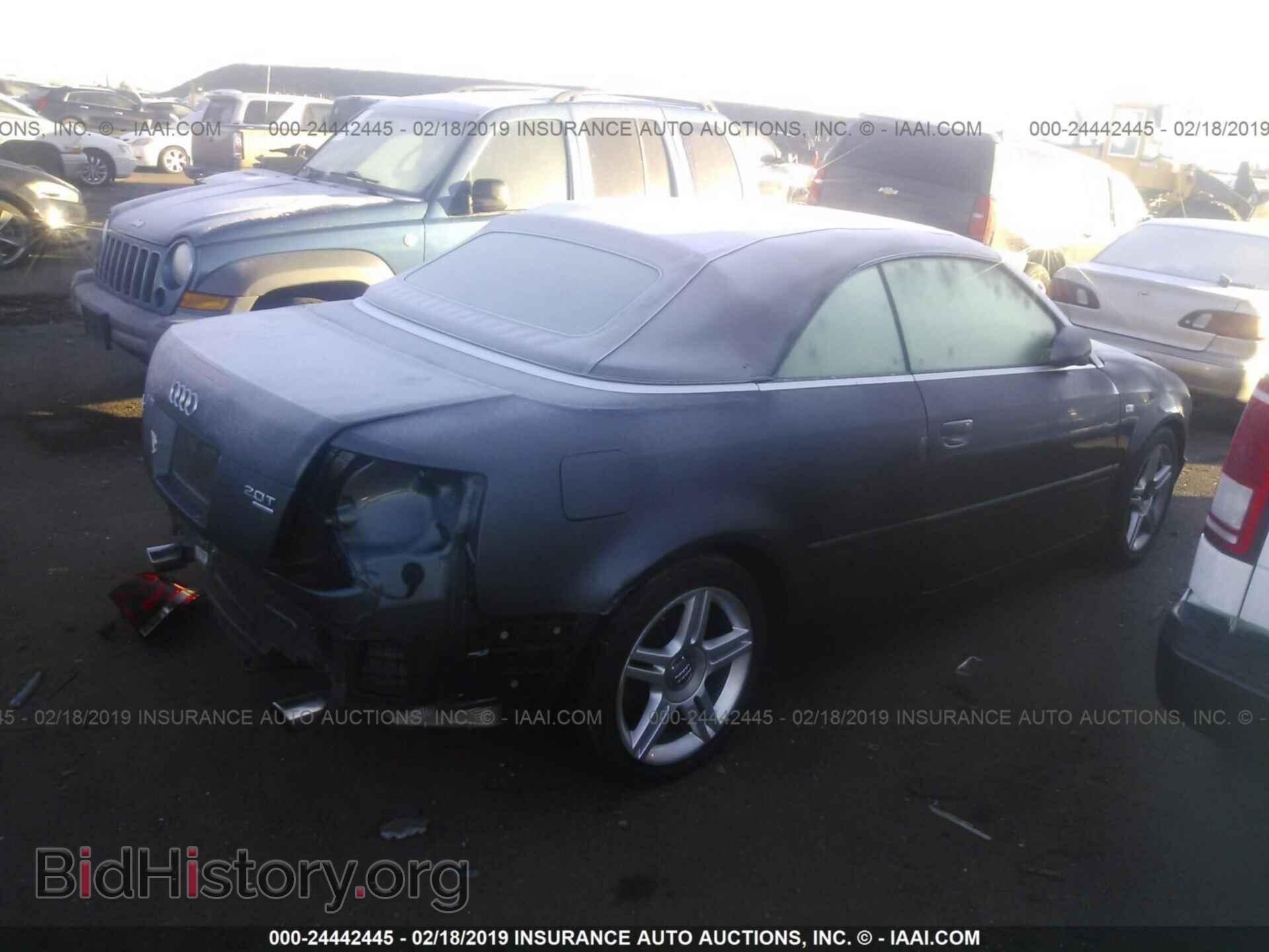 2007 AUDI A4 - VIN: WAUDF48H67K021867 - Фото 4