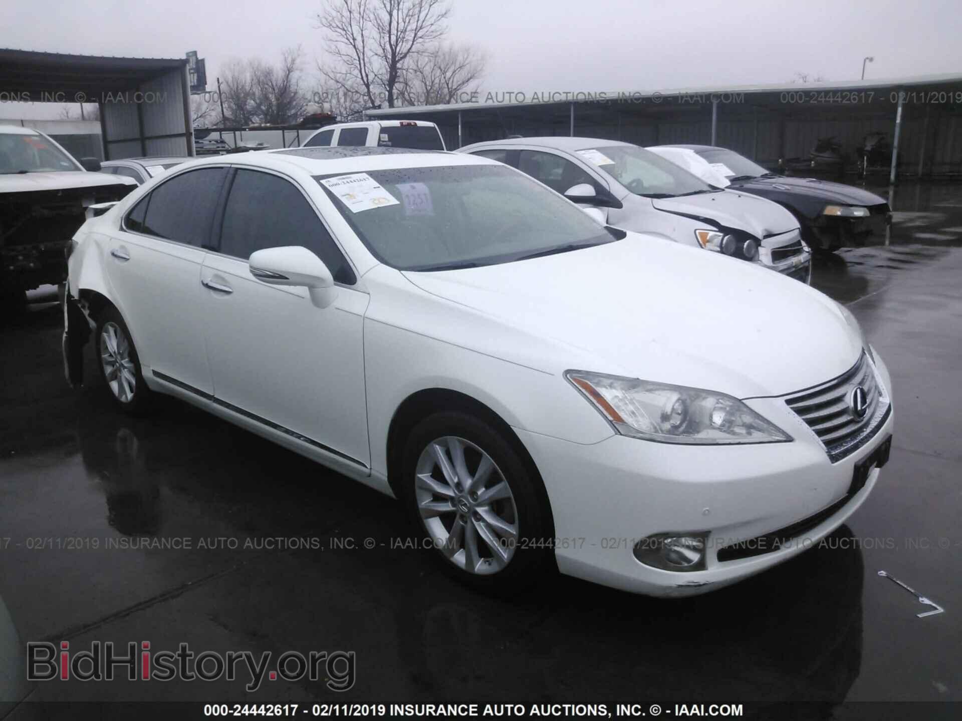 Photo JTHBK1EG0C2499596 - LEXUS ES 2012
