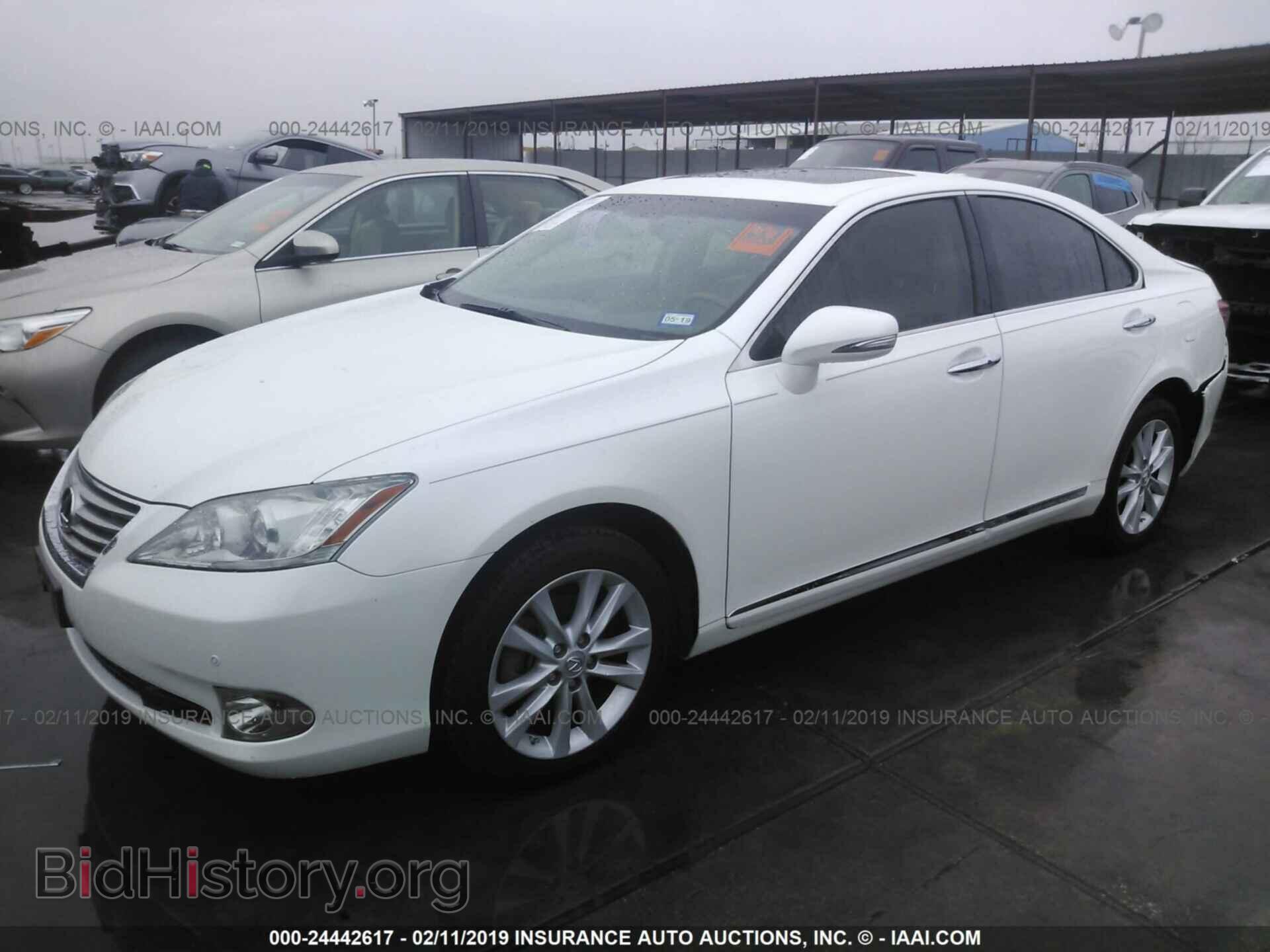2012 LEXUS ES - VIN: JTHBK1EG0C2499596 - Фото 2