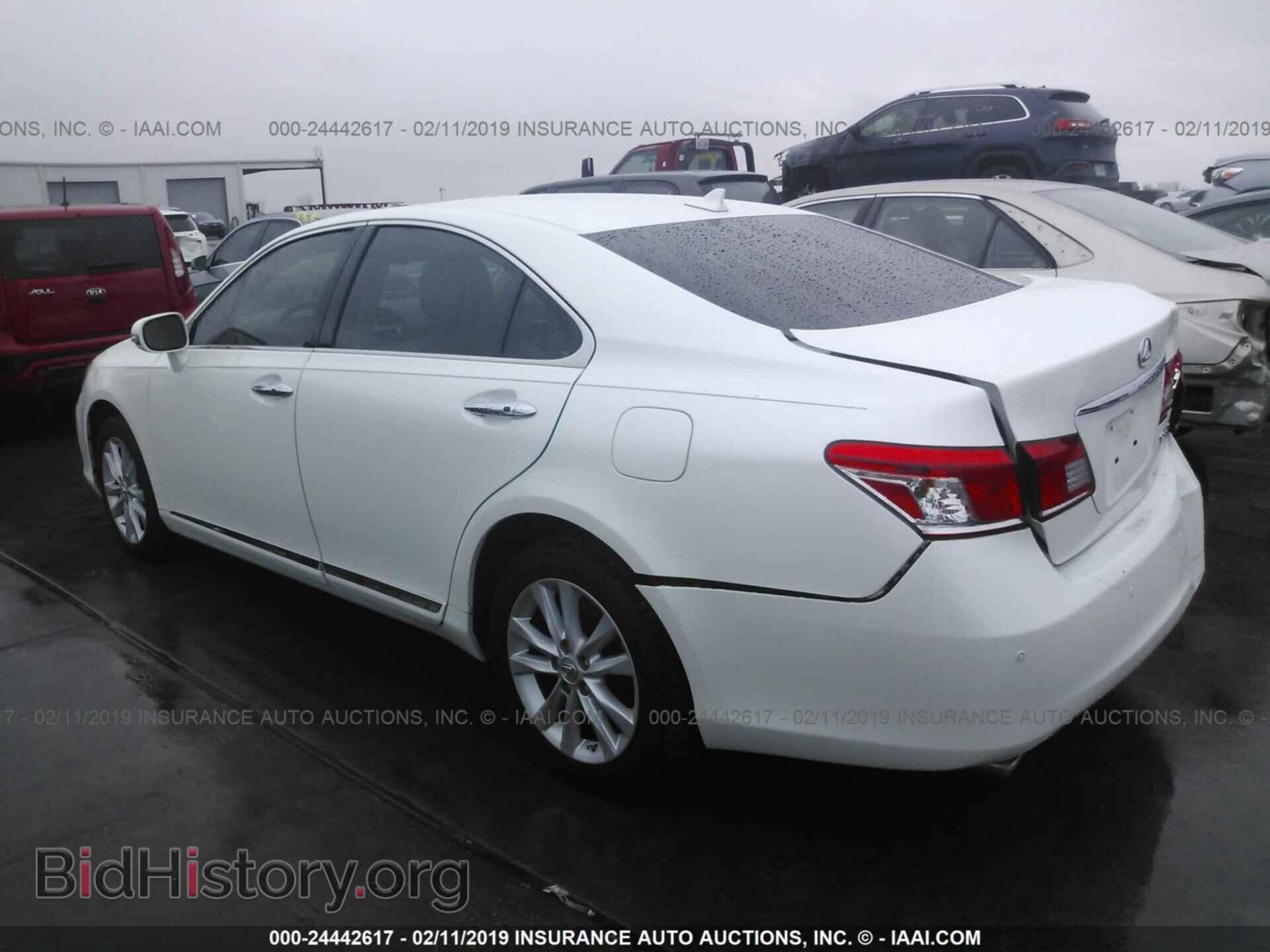 2012 LEXUS ES - VIN: JTHBK1EG0C2499596 - Фото 3
