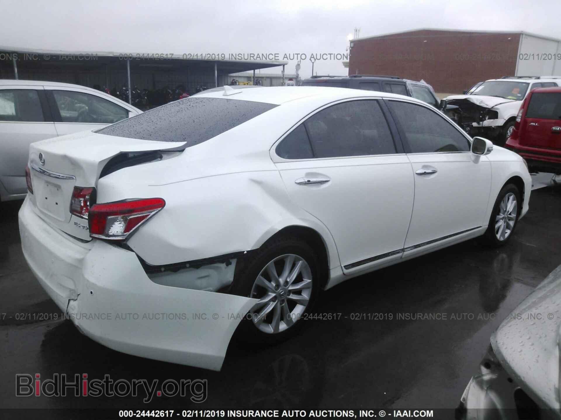 2012 LEXUS ES - VIN: JTHBK1EG0C2499596 - Фото 4