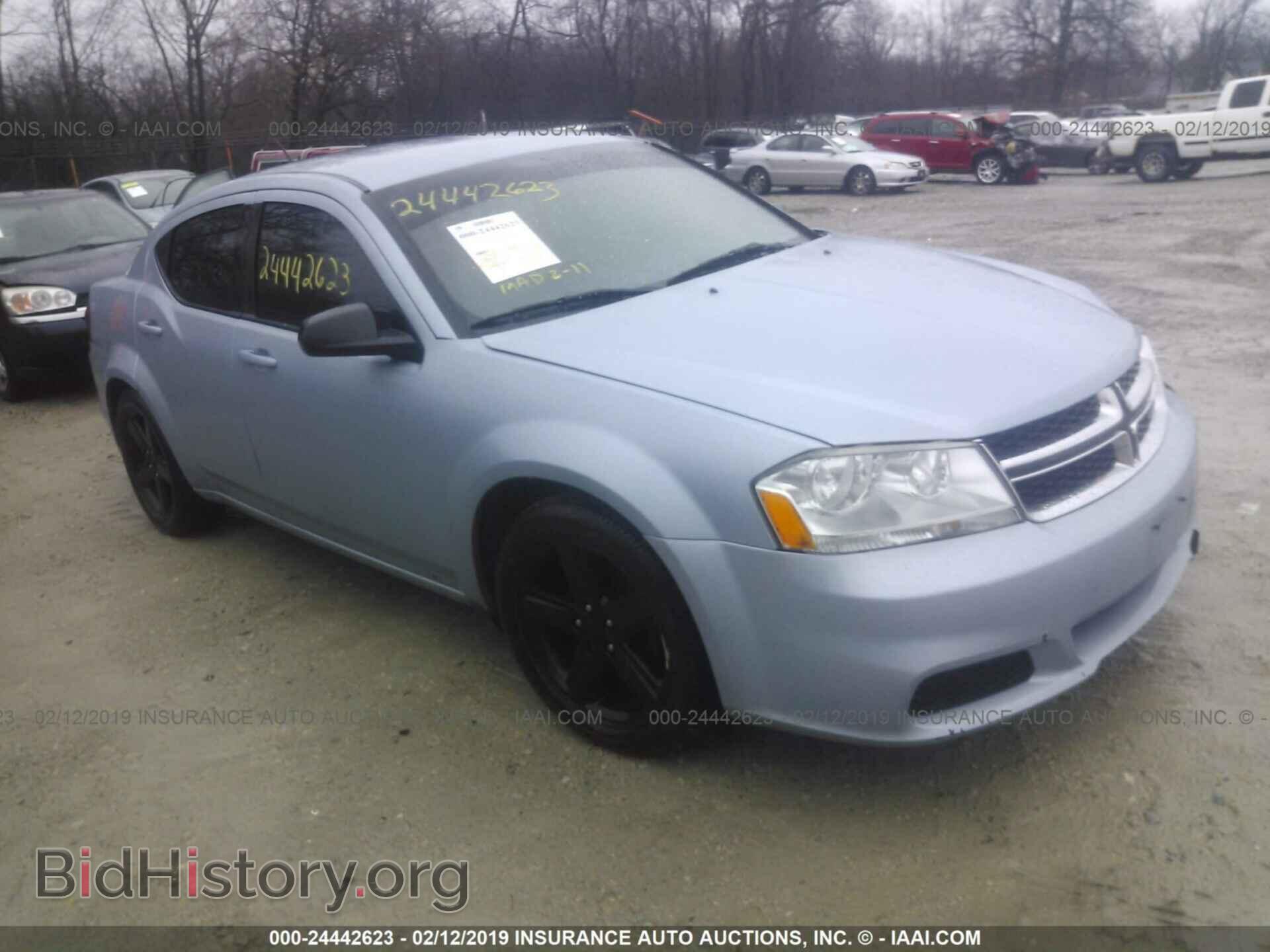 Фотография 1C3CDZAB0DN589747 - DODGE AVENGER 2013