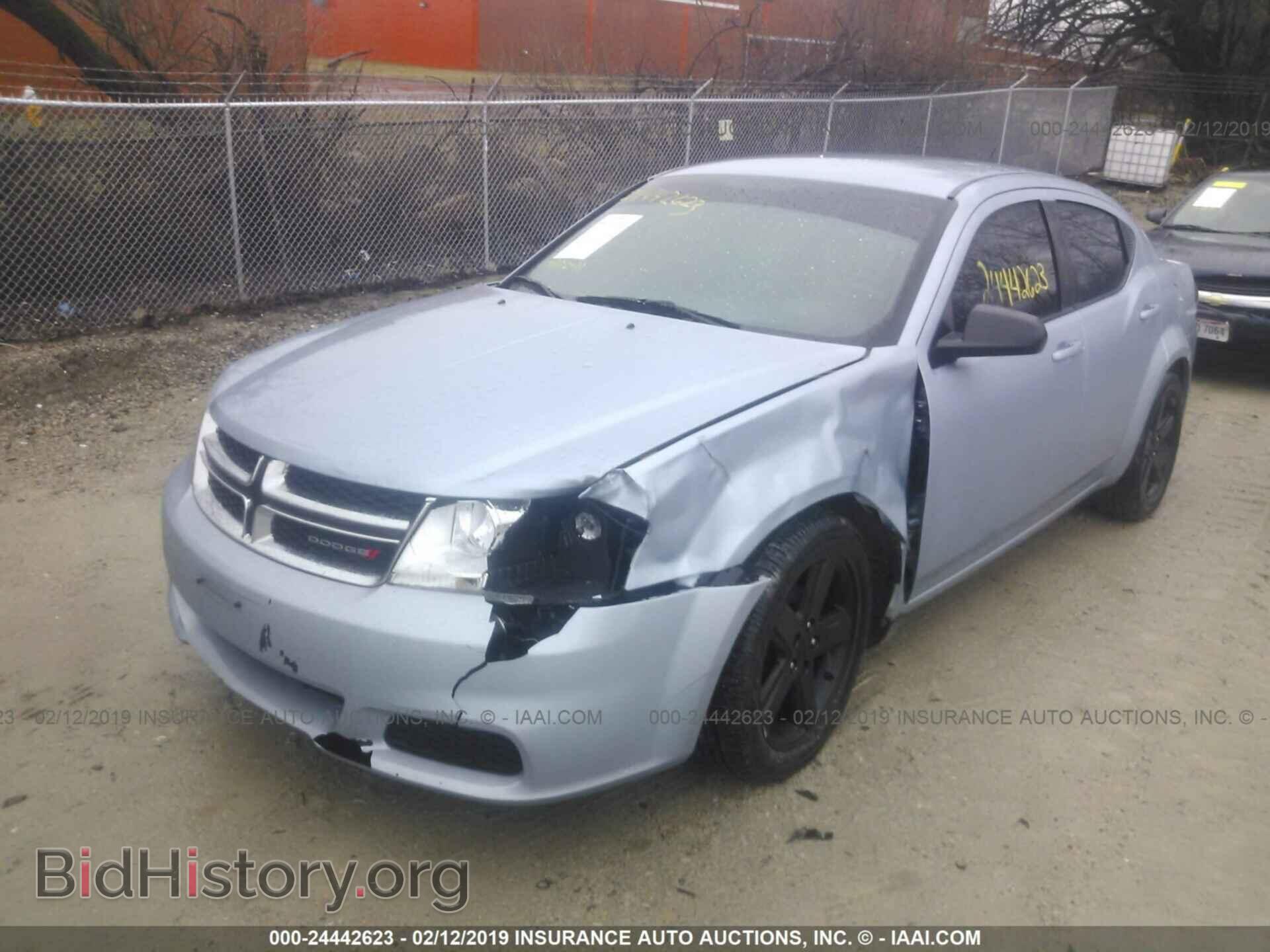 2013 DODGE AVENGER - VIN: 1C3CDZAB0DN589747 - Фото 2