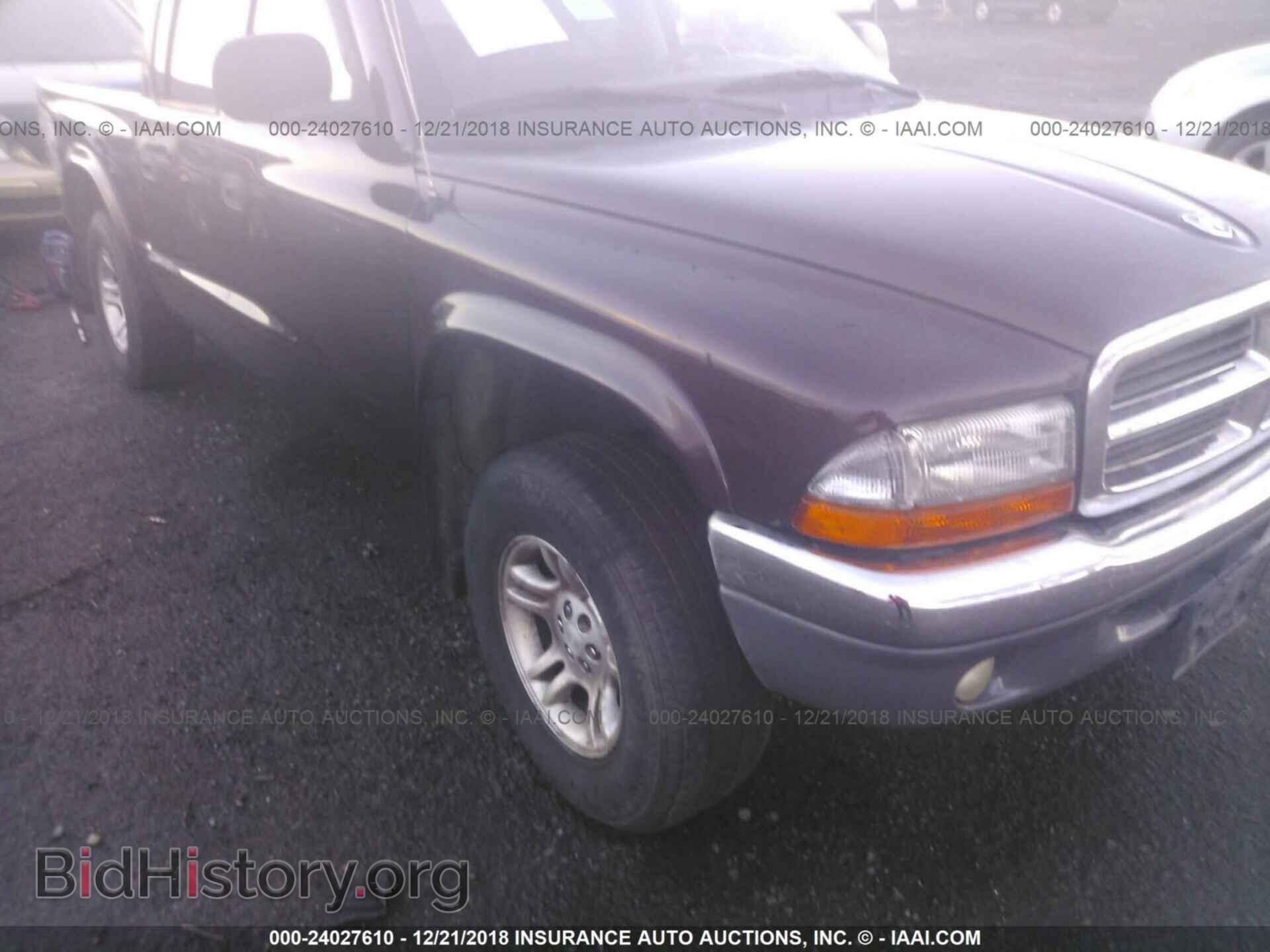 Photo 1D7HG48N24S722107 - DODGE DAKOTA 2004