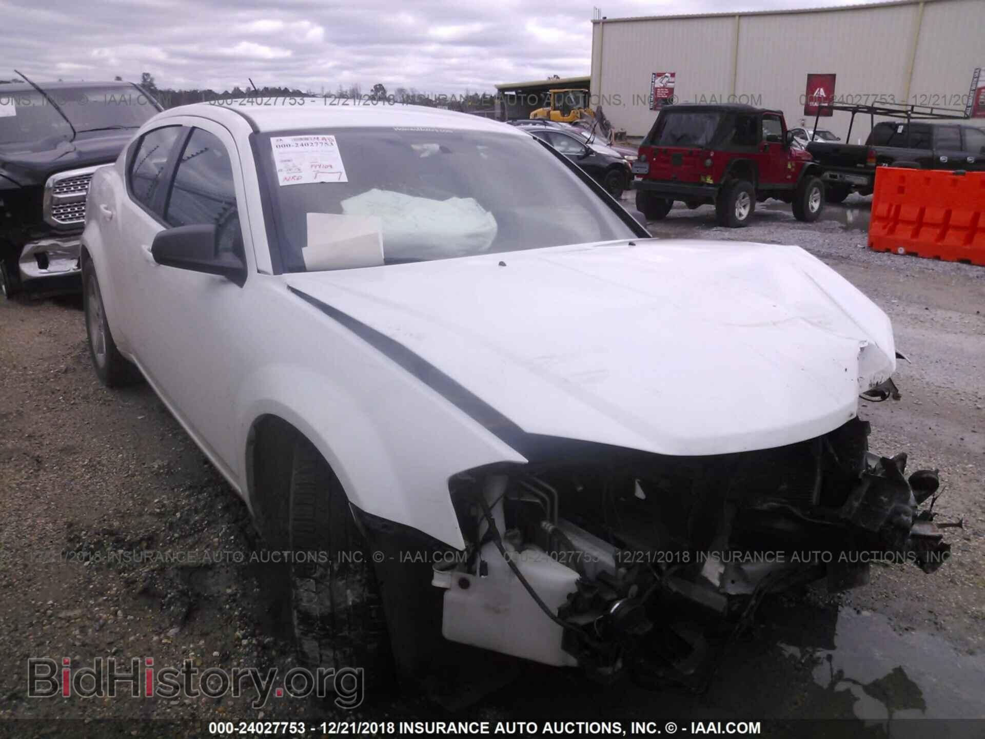 Фотография 1C3CDZABXDN680136 - DODGE AVENGER 2013