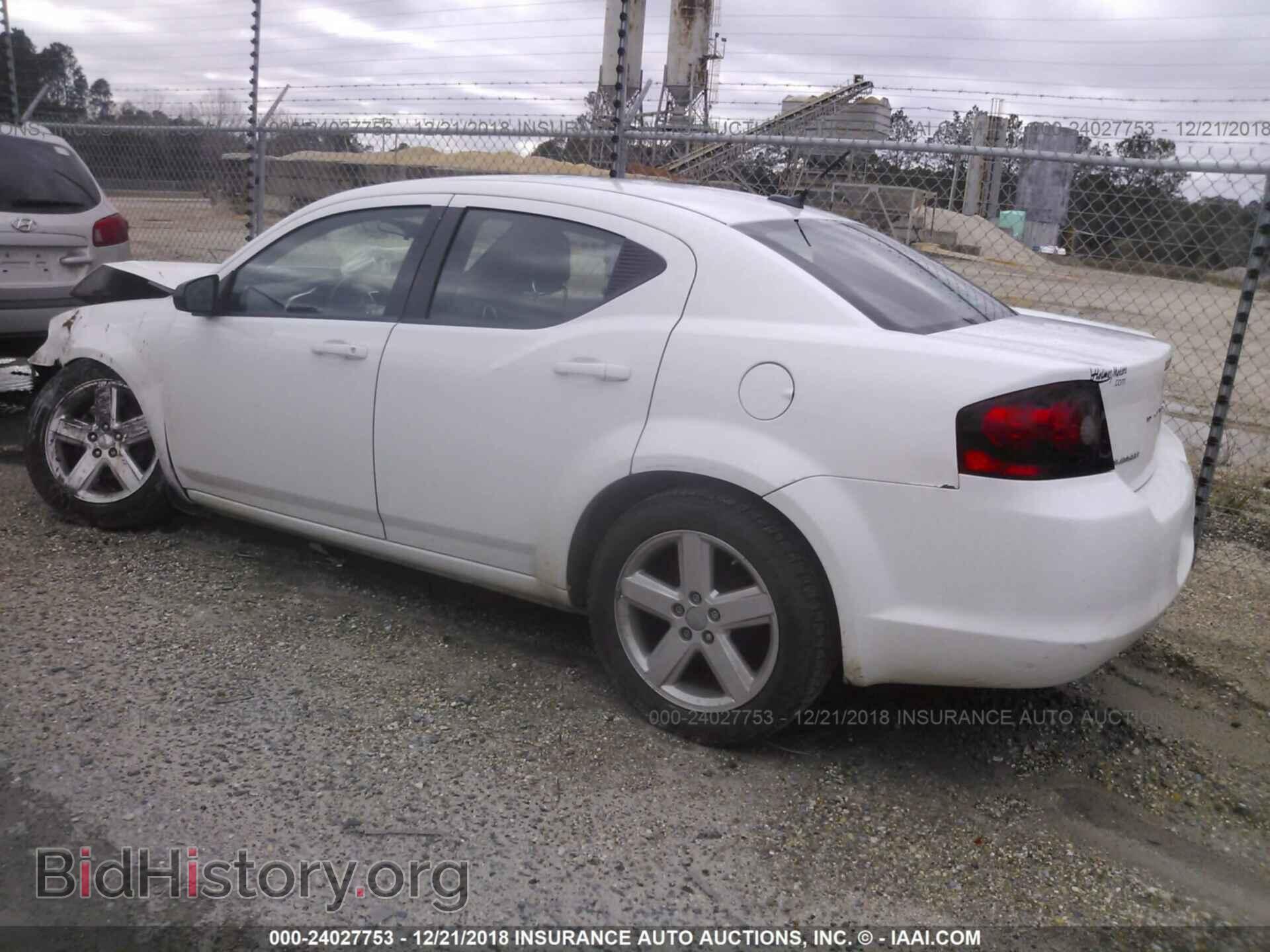2013 DODGE AVENGER - VIN: 1C3CDZABXDN680136 - Фото 3