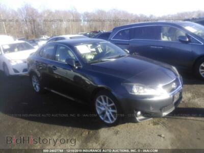 2011 Lexus IS, black — VIN JTHCE5C26B5000467, IAAI