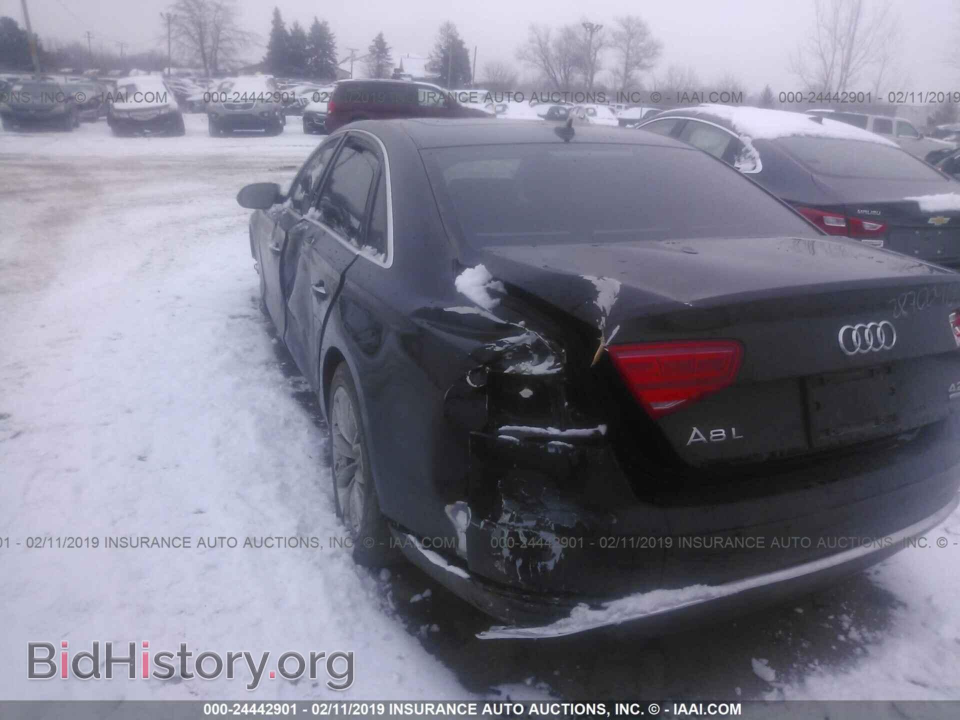 2011 AUDI A8 - VIN: WAURVAFDXBN005766 - Фото 3
