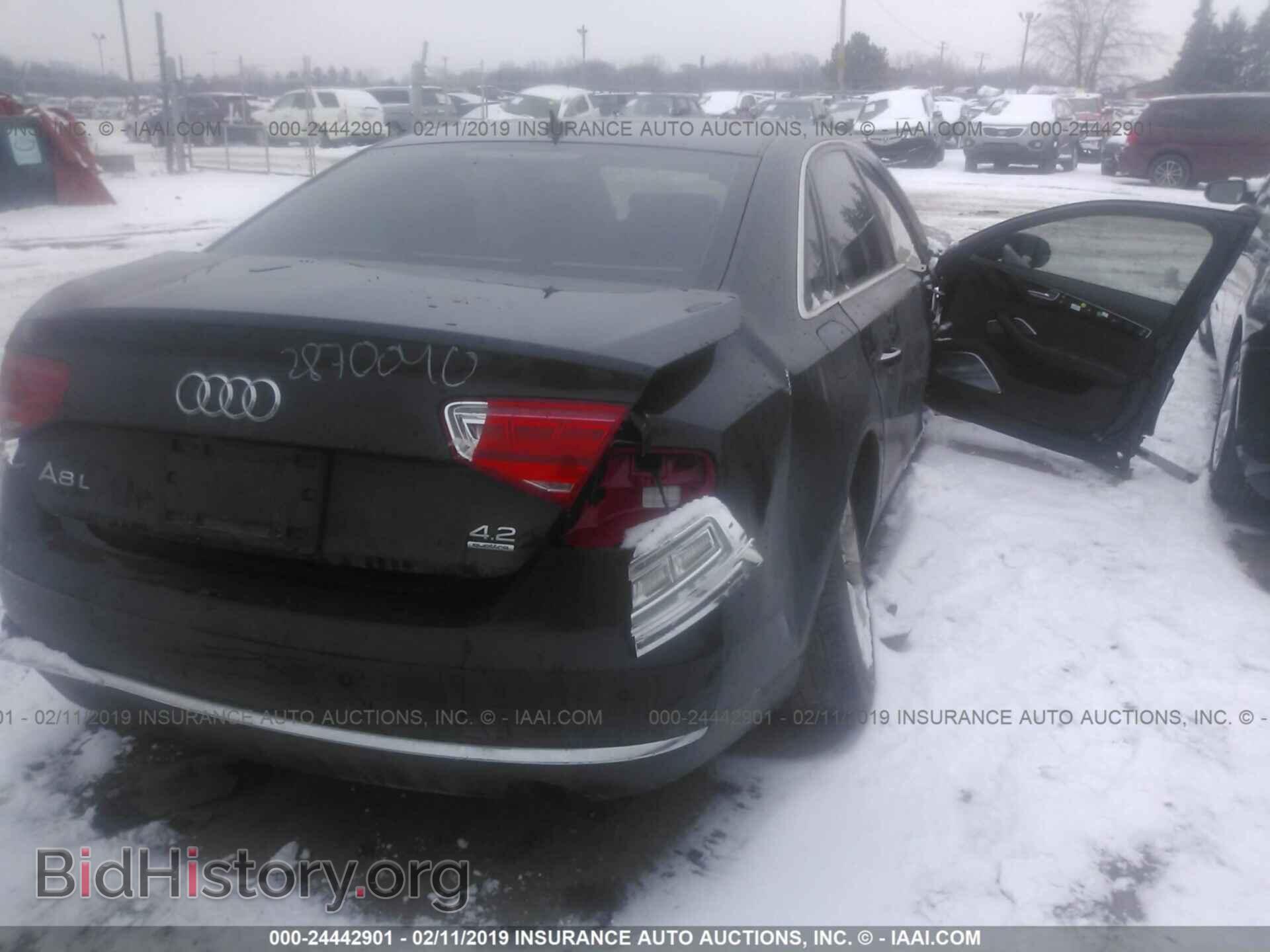 2011 AUDI A8 - VIN: WAURVAFDXBN005766 - Фото 4