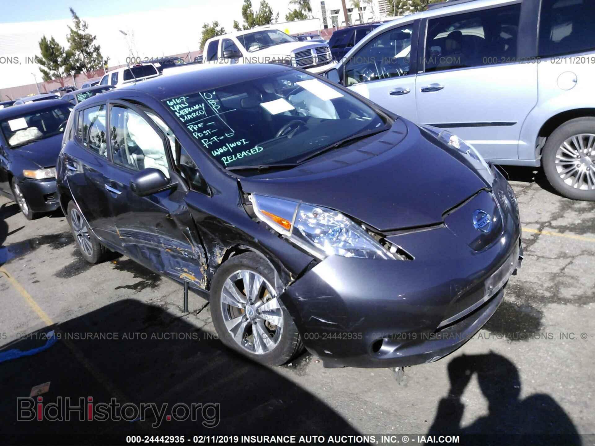 Photo 1N4AZ0CP5DC403033 - NISSAN LEAF 2013