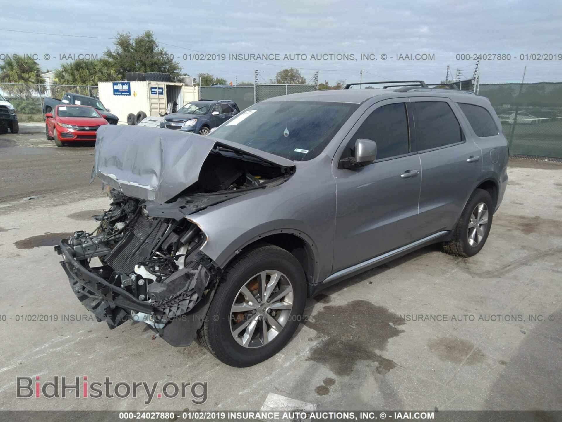 2016 DODGE DURANGO - VIN: 1C4RDHDG7GC361235 - Фото 2