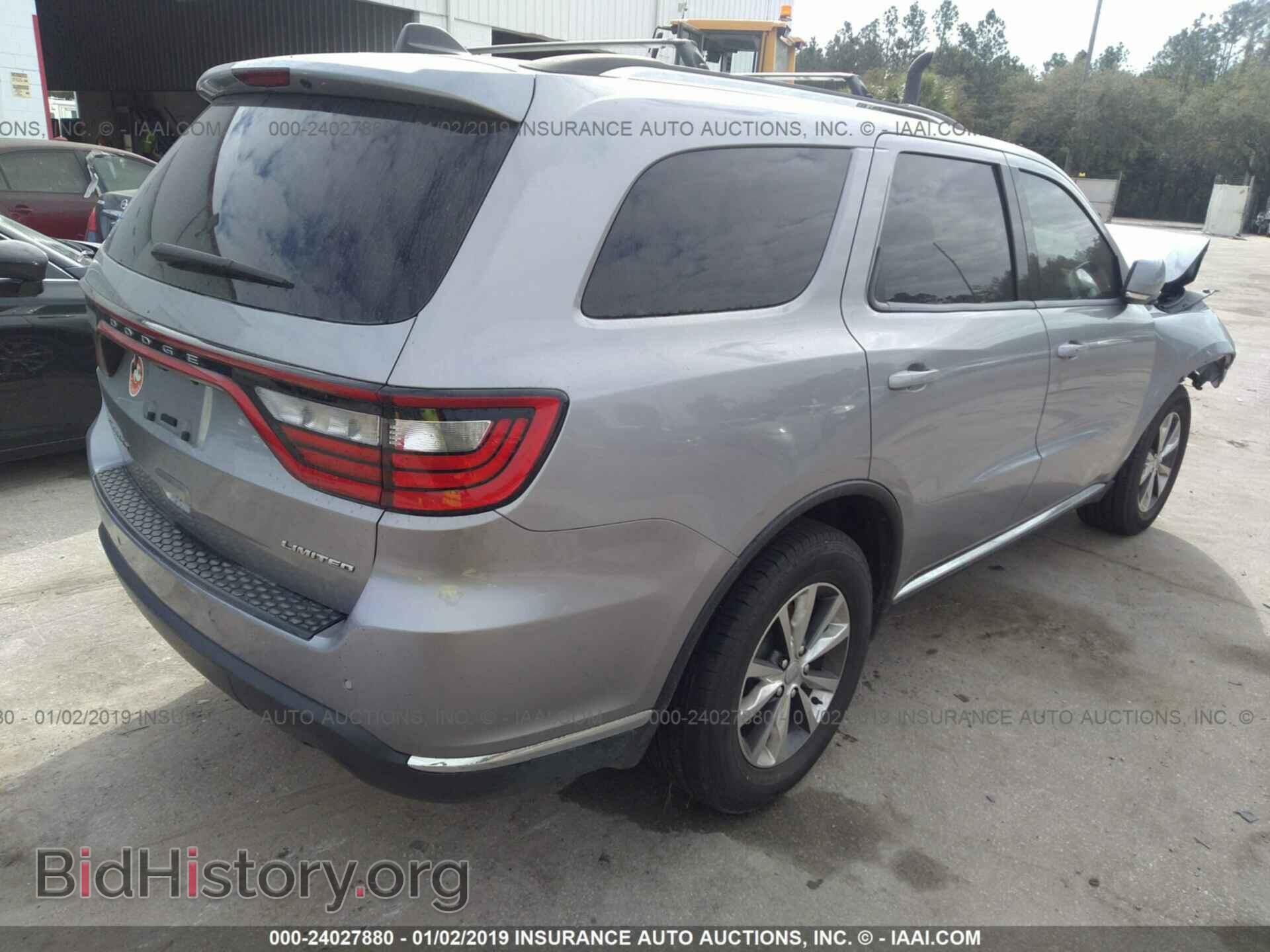 2016 DODGE DURANGO - VIN: 1C4RDHDG7GC361235 - Фото 4
