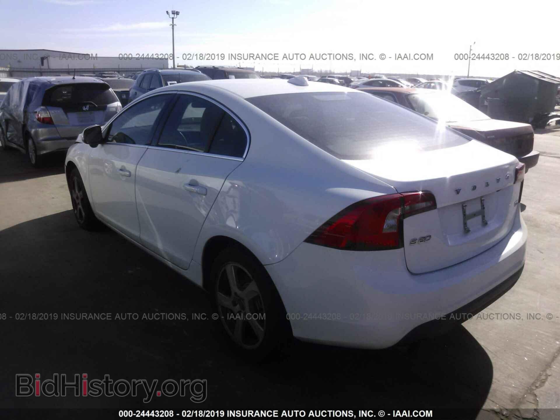 2012 VOLVO S60 - VIN: YV1622FS1C2034203 - Фото 3