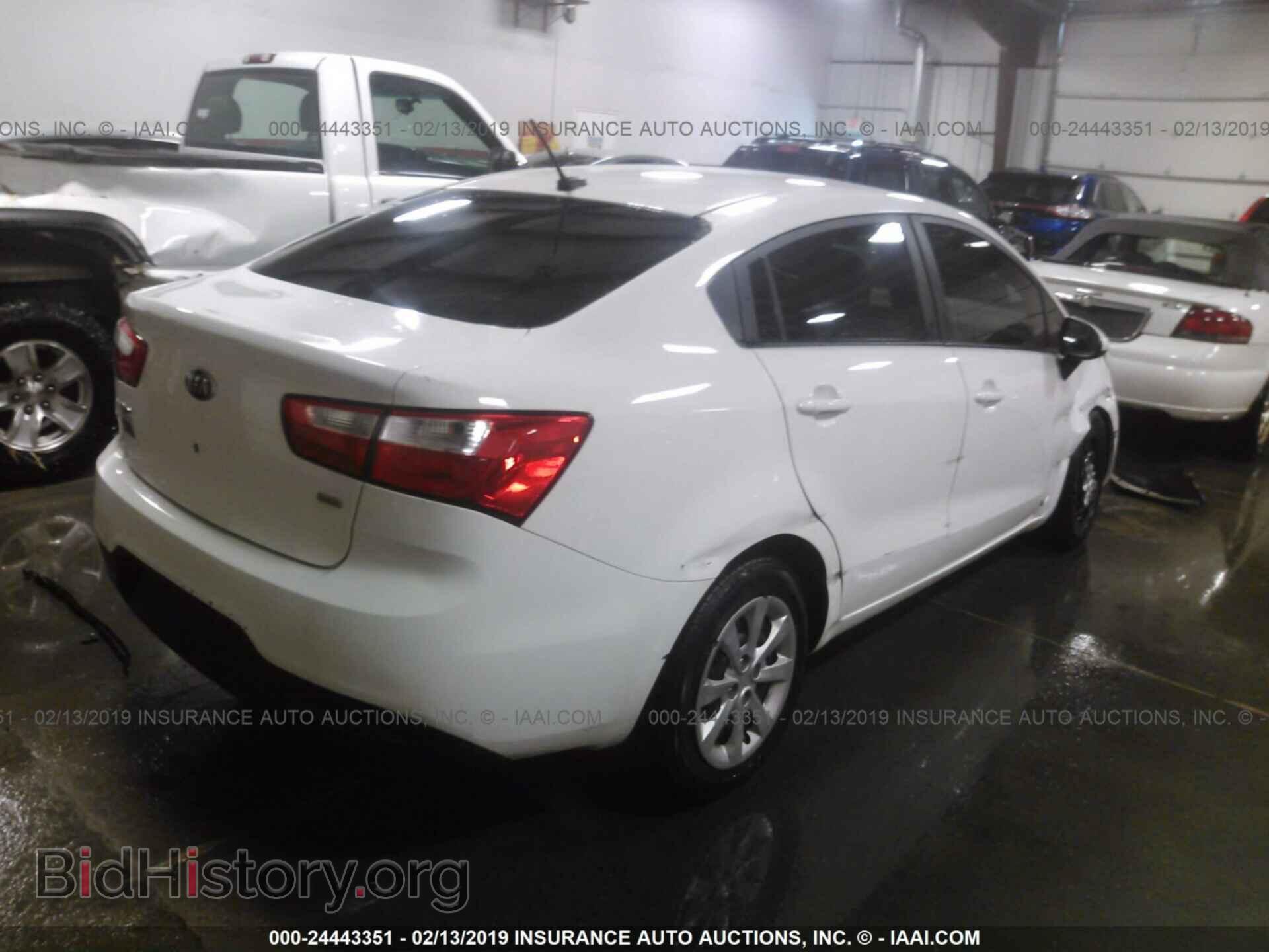 2013 KIA RIO - VIN: KNADM4A32D6152643 - Фото 4