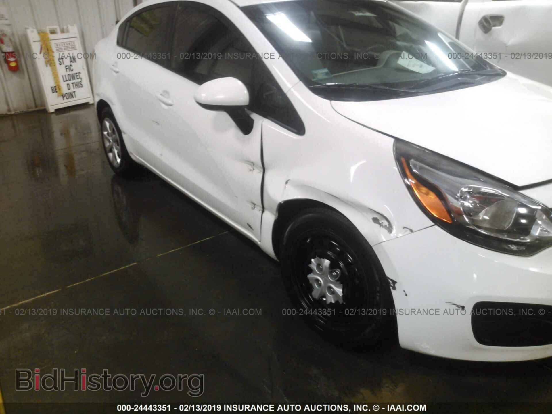 2013 KIA RIO - VIN: KNADM4A32D6152643 - Фото 6