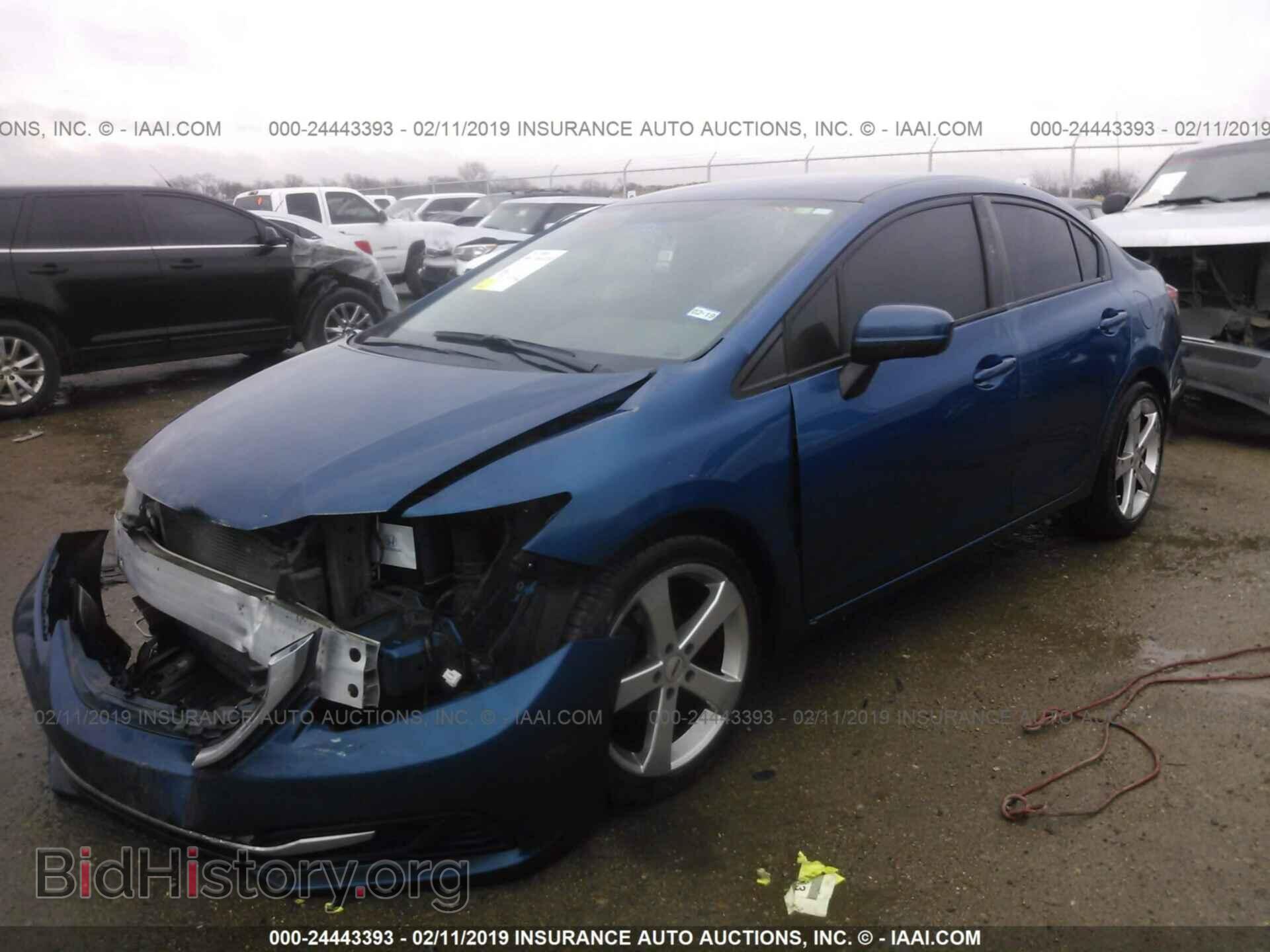 2014 HONDA CIVIC - VIN: 19XFB2E57EE037212 - Фото 2