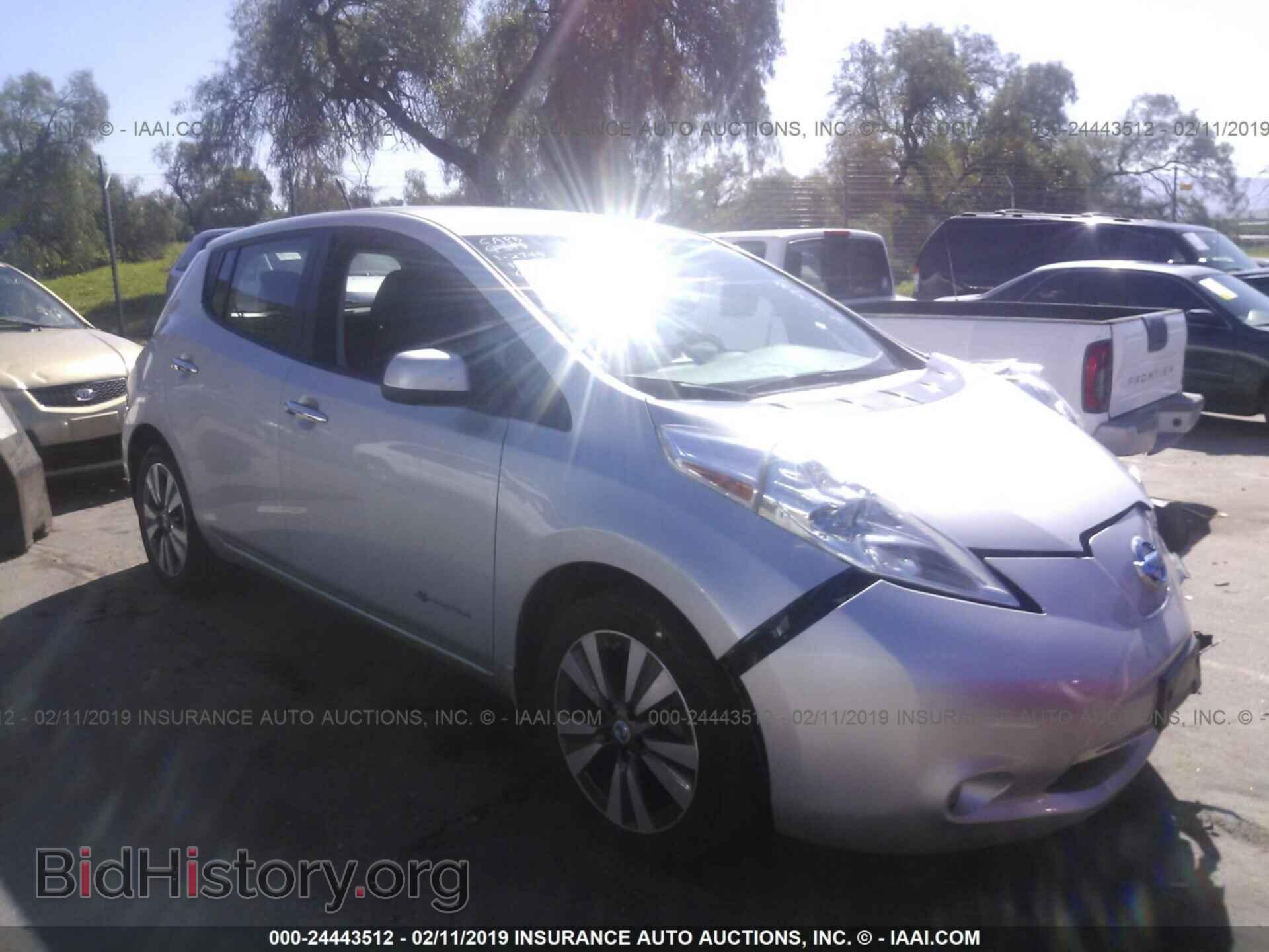 Фотография 1N4AZ0CP2EC336229 - NISSAN LEAF 2014
