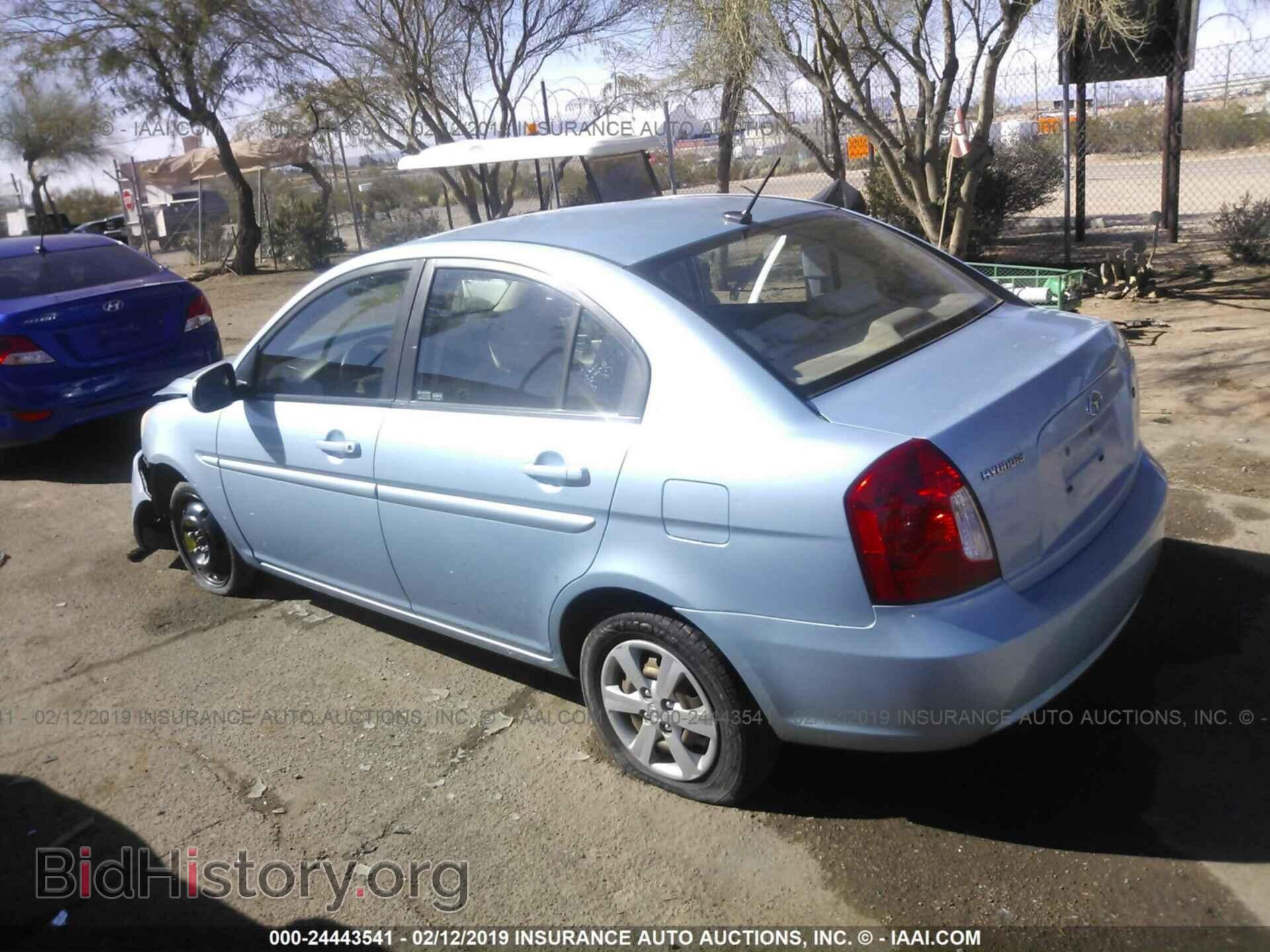 2011 HYUNDAI ACCENT - VIN: KMHCN4AC7BU597542 - Фото 3