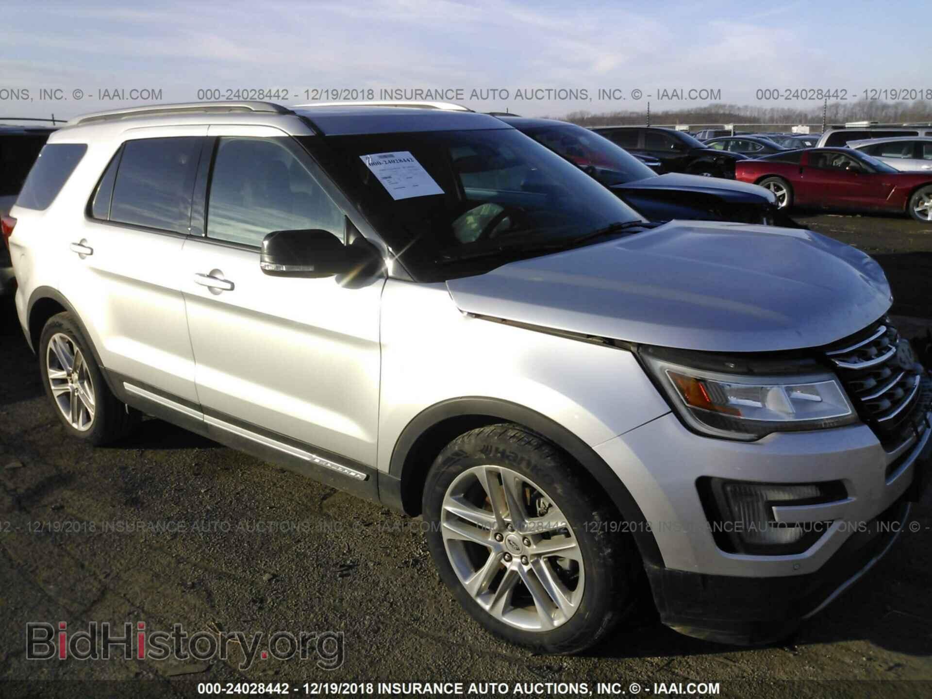 Фотография 1FM5K7D82GGC98038 - FORD EXPLORER 2016
