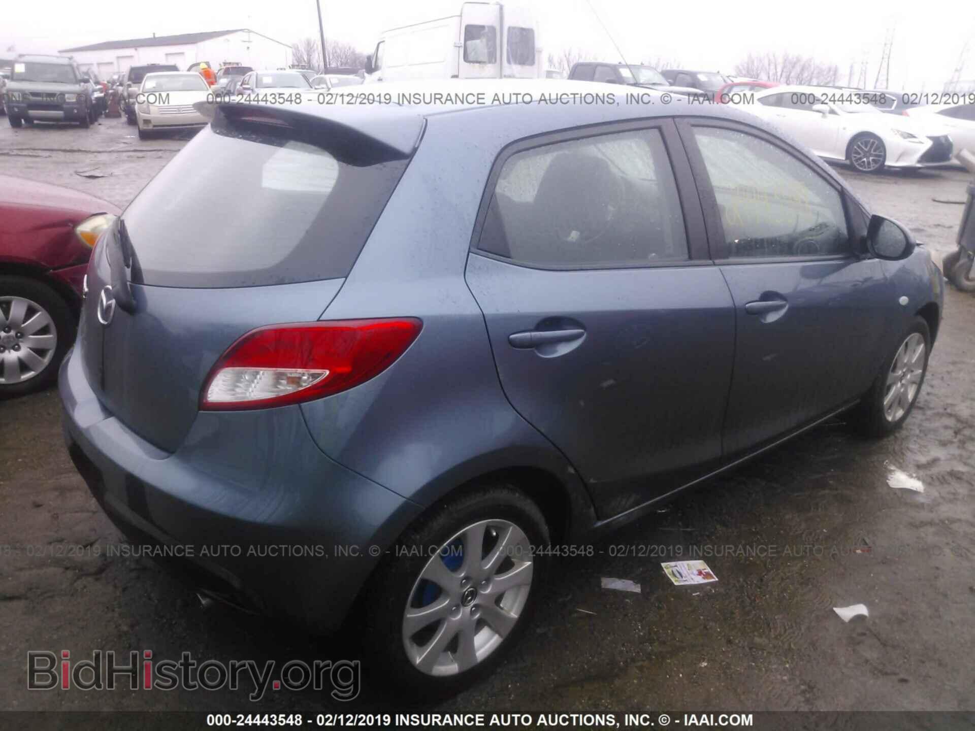 2014 MAZDA MAZDA2 - VIN: JM1DE1LY7E0173256 - Фото 4