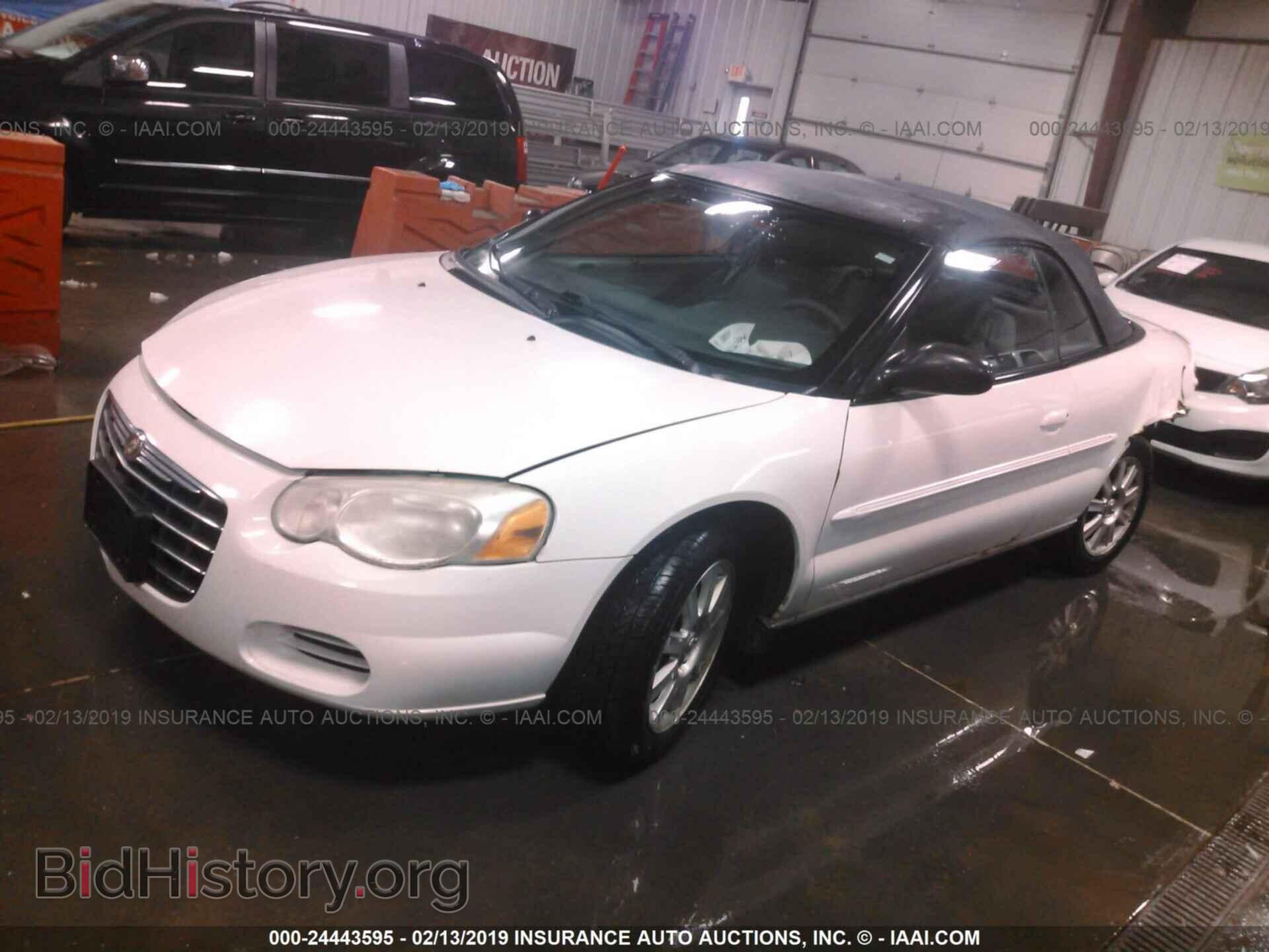 2005 CHRYSLER SEBRING - VIN: 1C3EL75R05N518556 - Фото 2