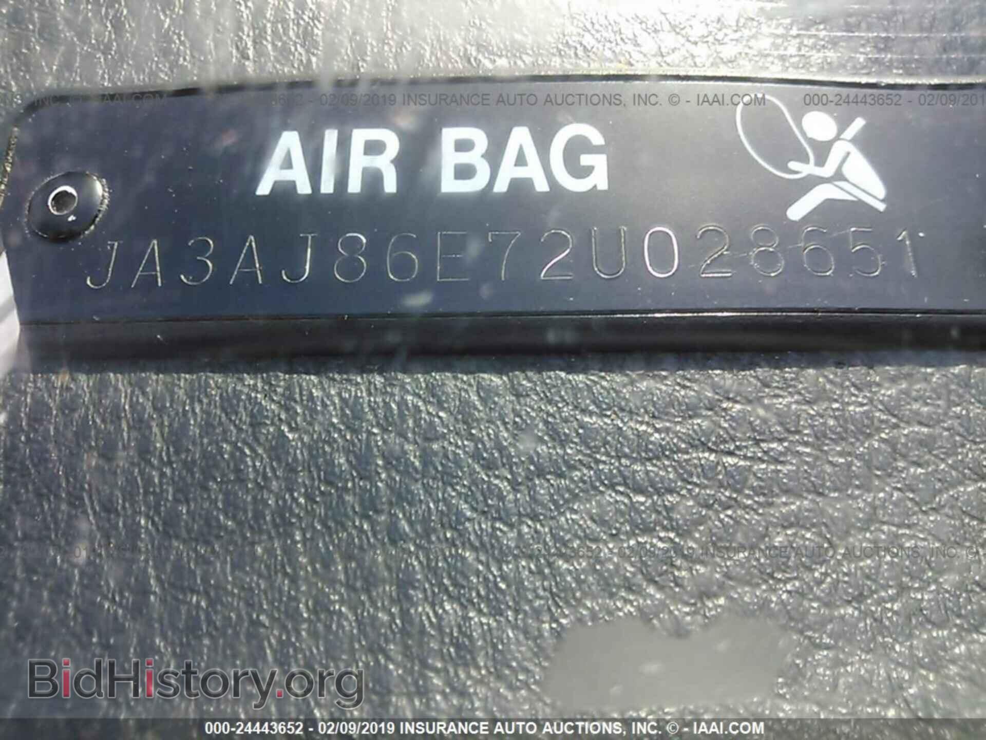 2002 MITSUBISHI LANCER - VIN: JA3AJ86E72U028651 - Фото 9
