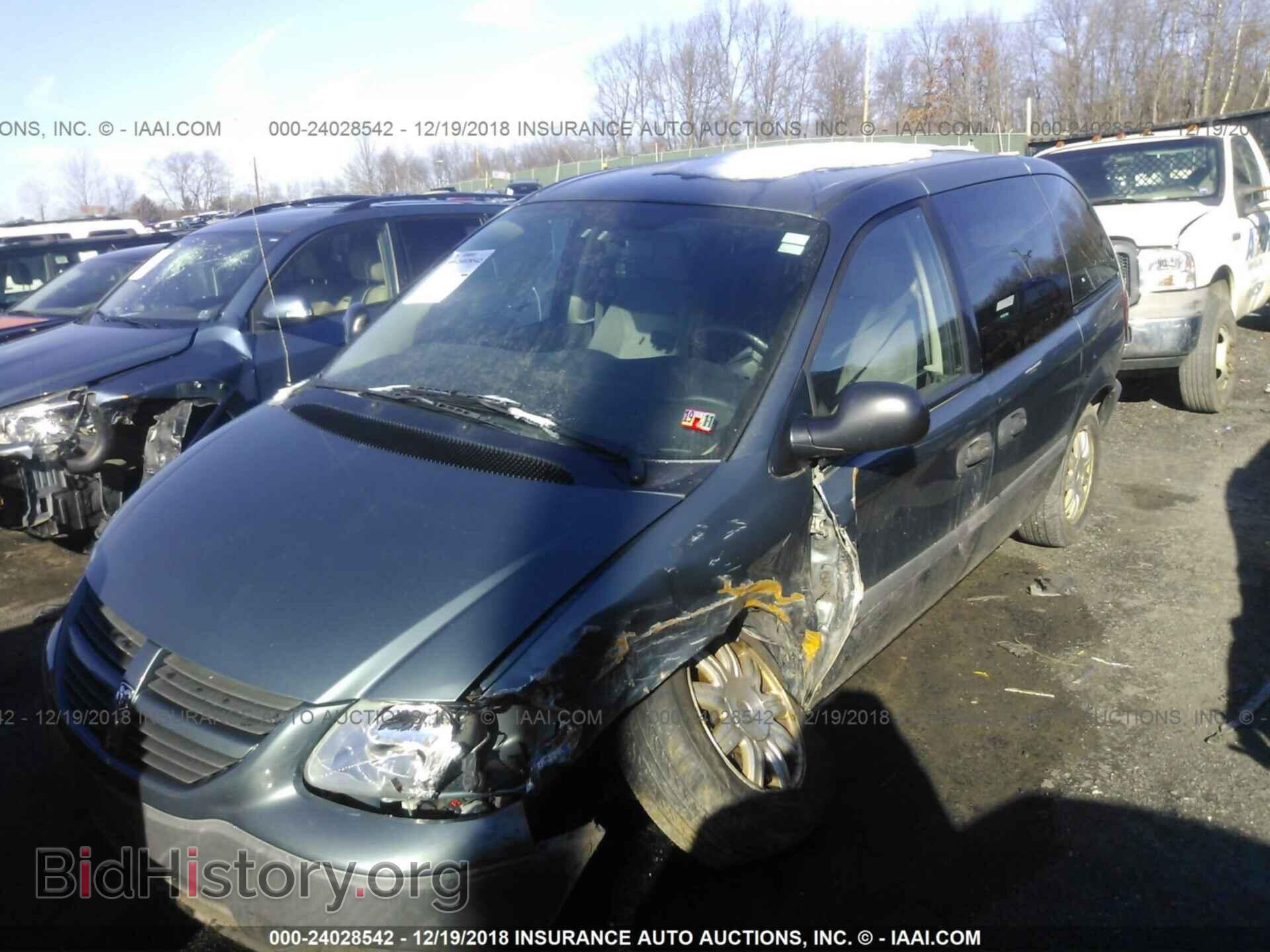 2007 DODGE CARAVAN - VIN: 1D4GP25B27B107214 - Фото 2