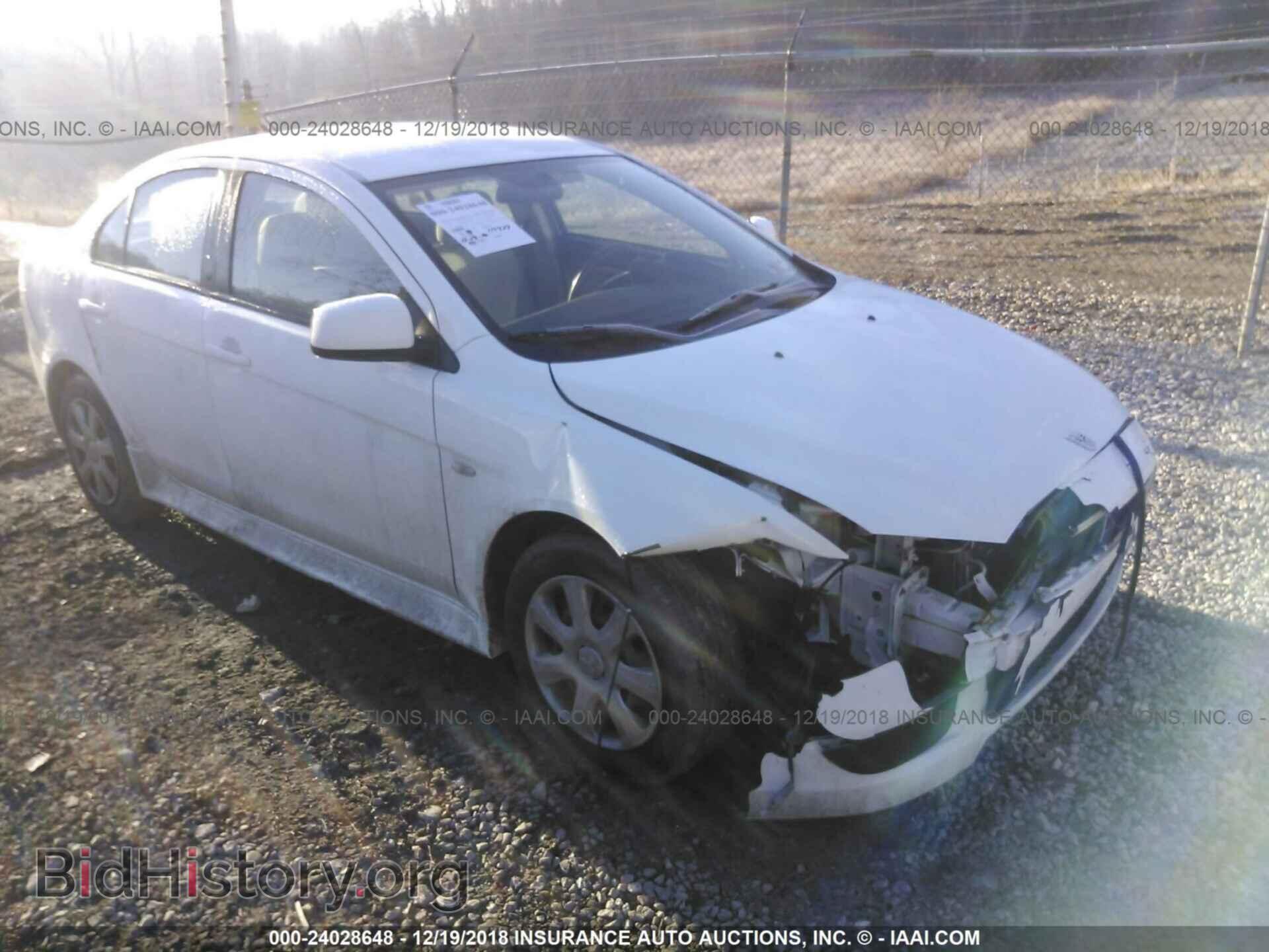 Фотография JA32U2FU1CU017775 - MITSUBISHI LANCER 2012