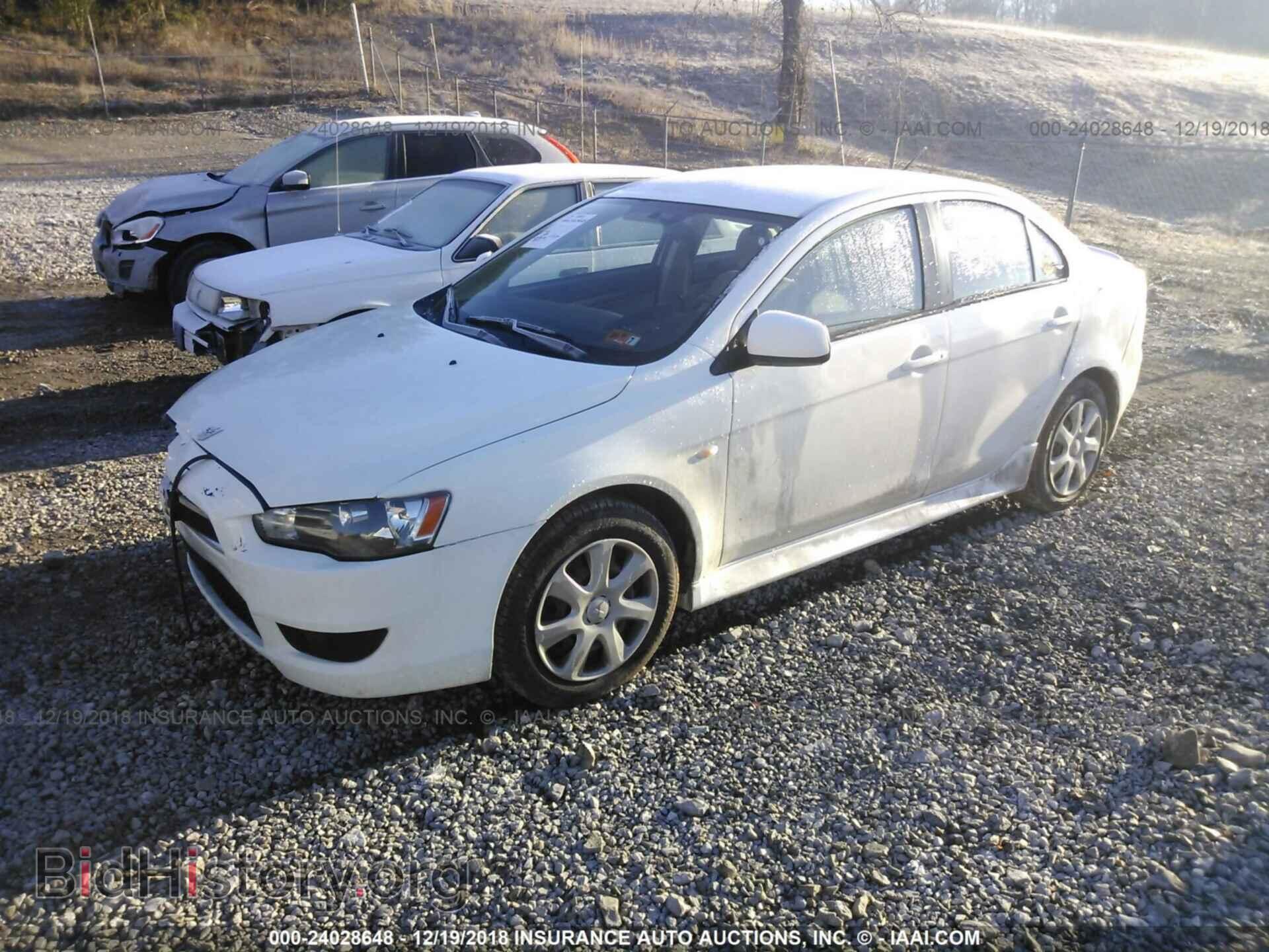 2012 MITSUBISHI LANCER - VIN: JA32U2FU1CU017775 - Фото 2