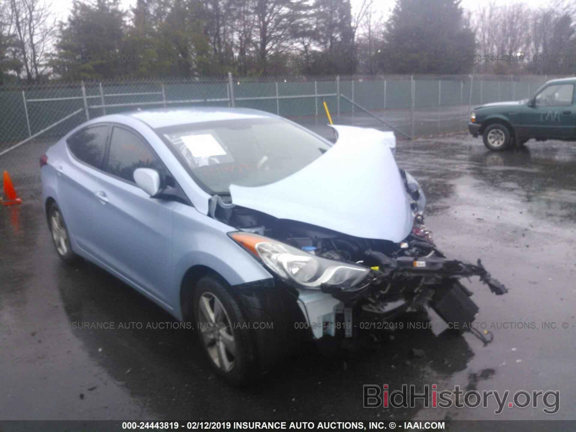 Photo KMHDH4AE7DU495223 - HYUNDAI ELANTRA 2013