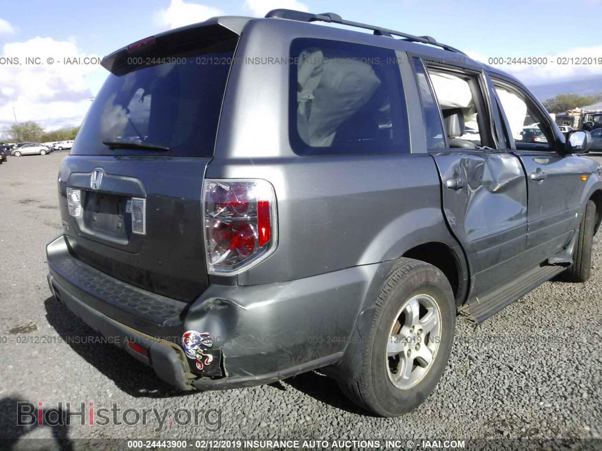 2007 HONDA PILOT - VIN: 5FNYF28587B009828 - Фото 6