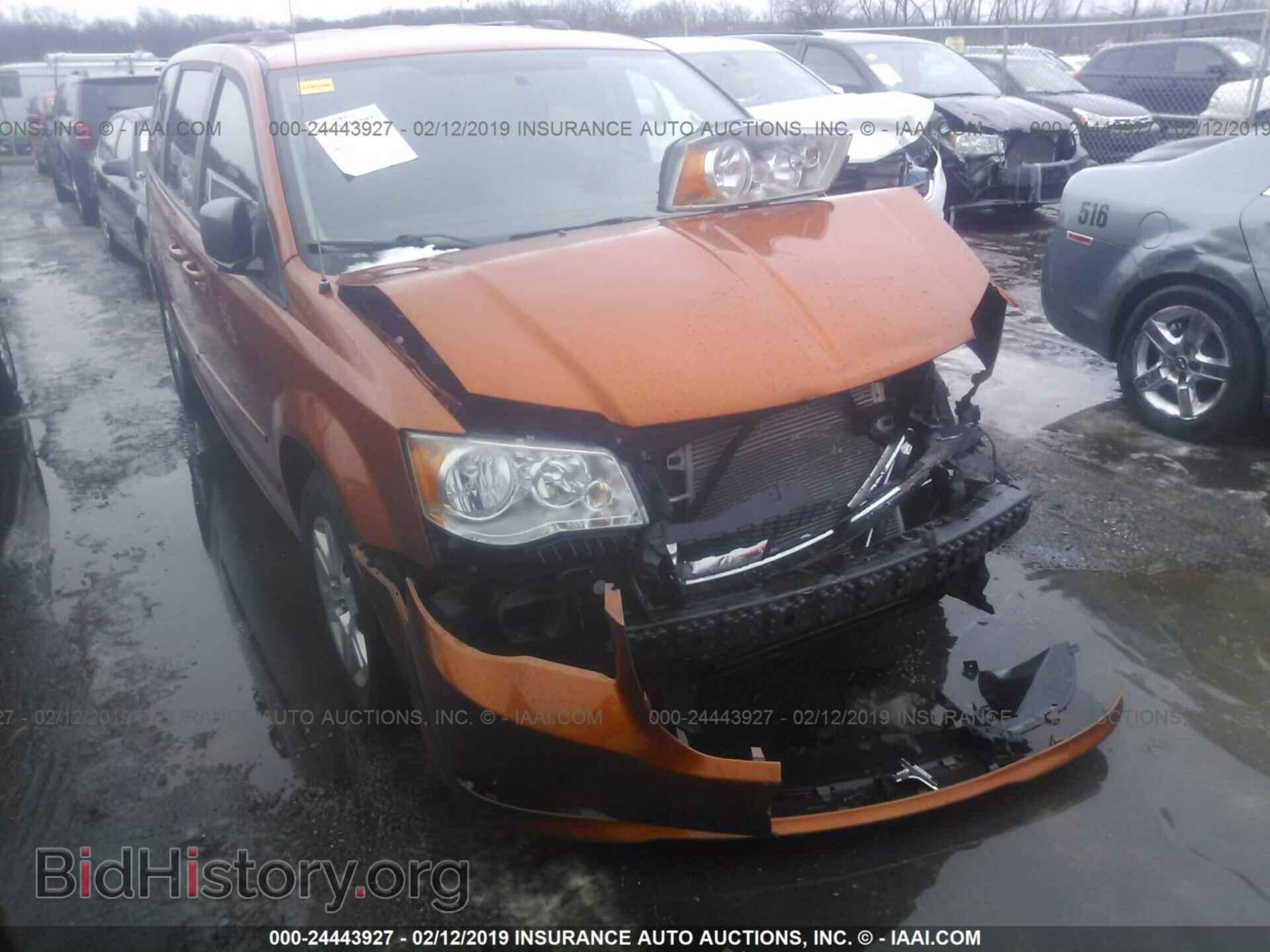 Photo 2D4RN4DG3BR750494 - DODGE GRAND CARAVAN 2011