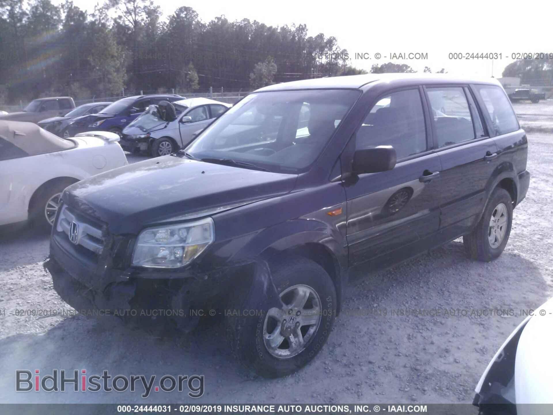2007 HONDA PILOT - VIN: 5FNYF28107B021579 - Фото 2