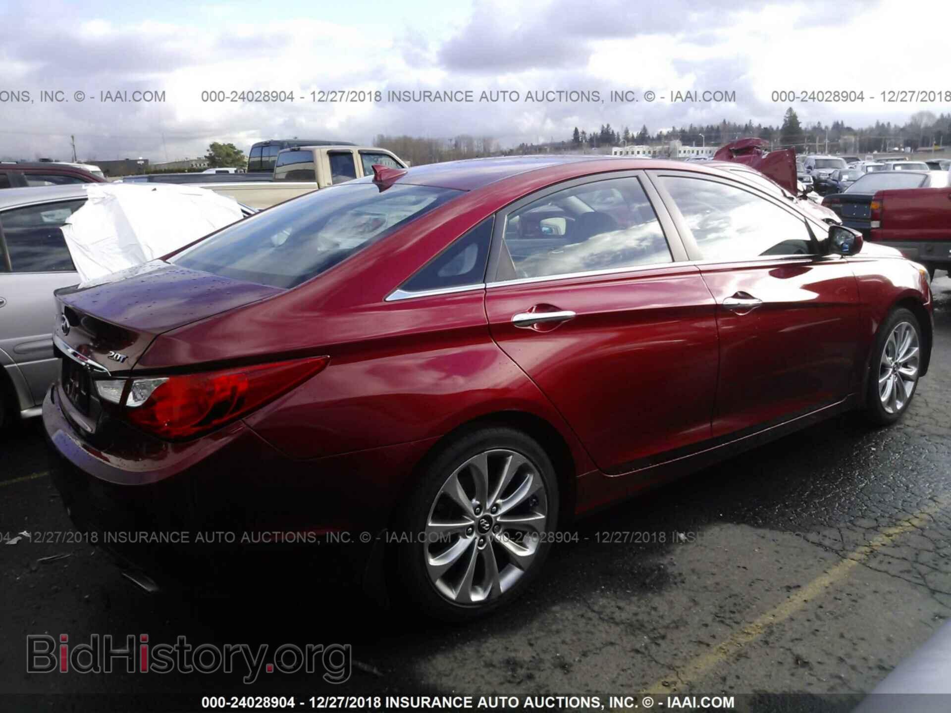 2012 HYUNDAI SONATA - VIN: 5NPEC4AB7CH473891 - Photo 4