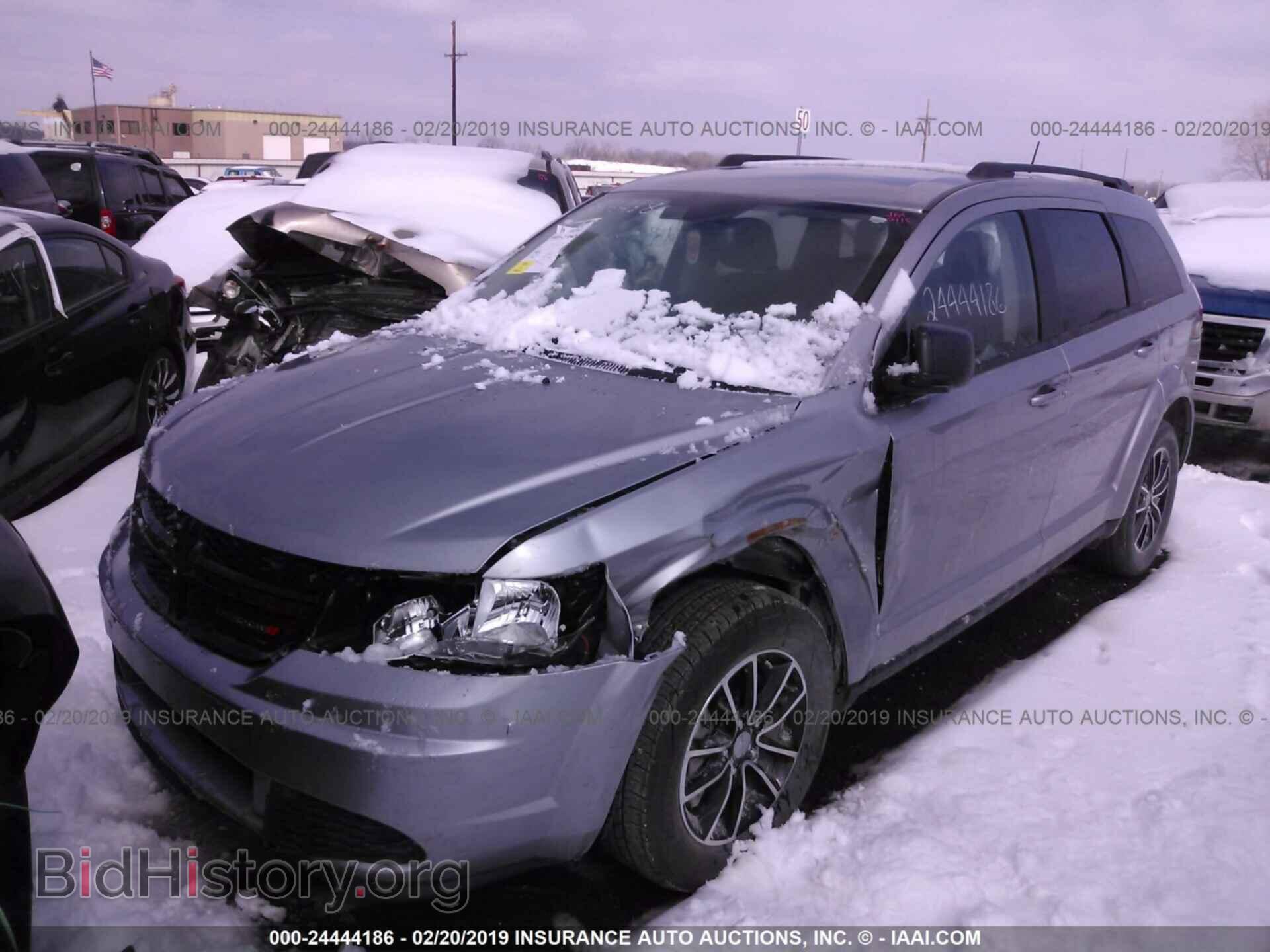 2017 DODGE JOURNEY - VIN: 3C4PDCAB6HT587291 - Фото 2