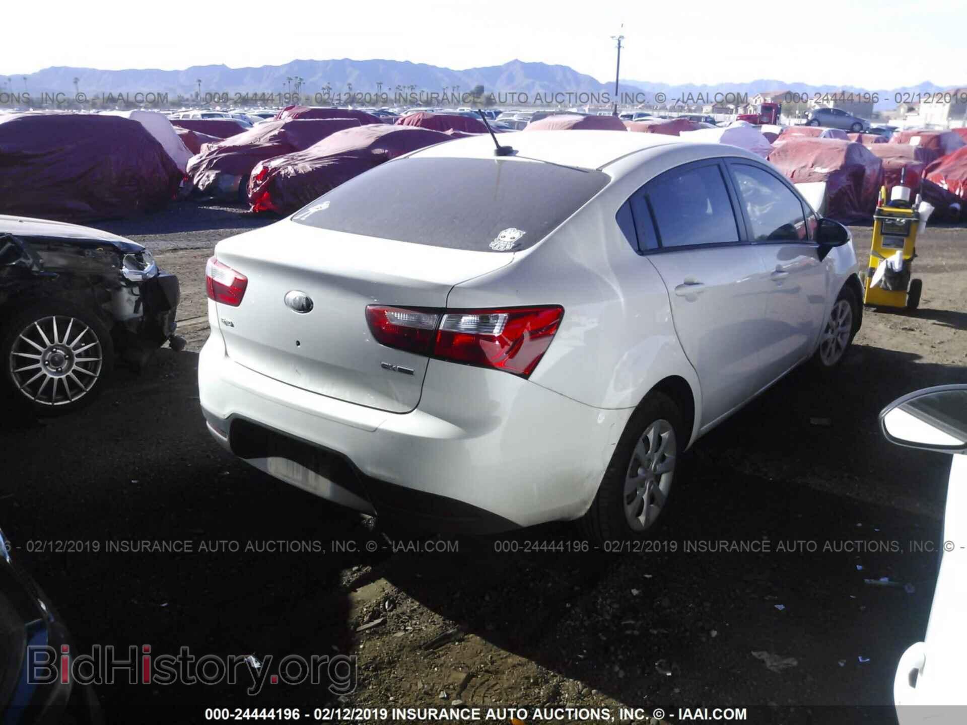 2013 KIA RIO - VIN: KNADN4A32D6244817 - Фото 4