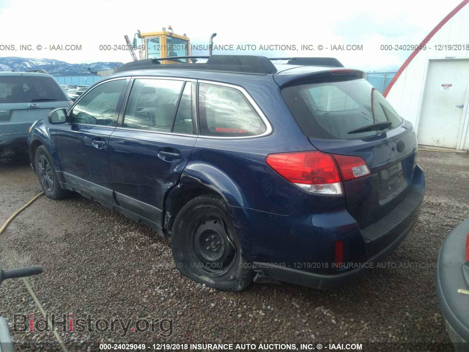 2011 SUBARU OUTBACK - VIN: 4S4BRCACXB1433603 - Фото 3