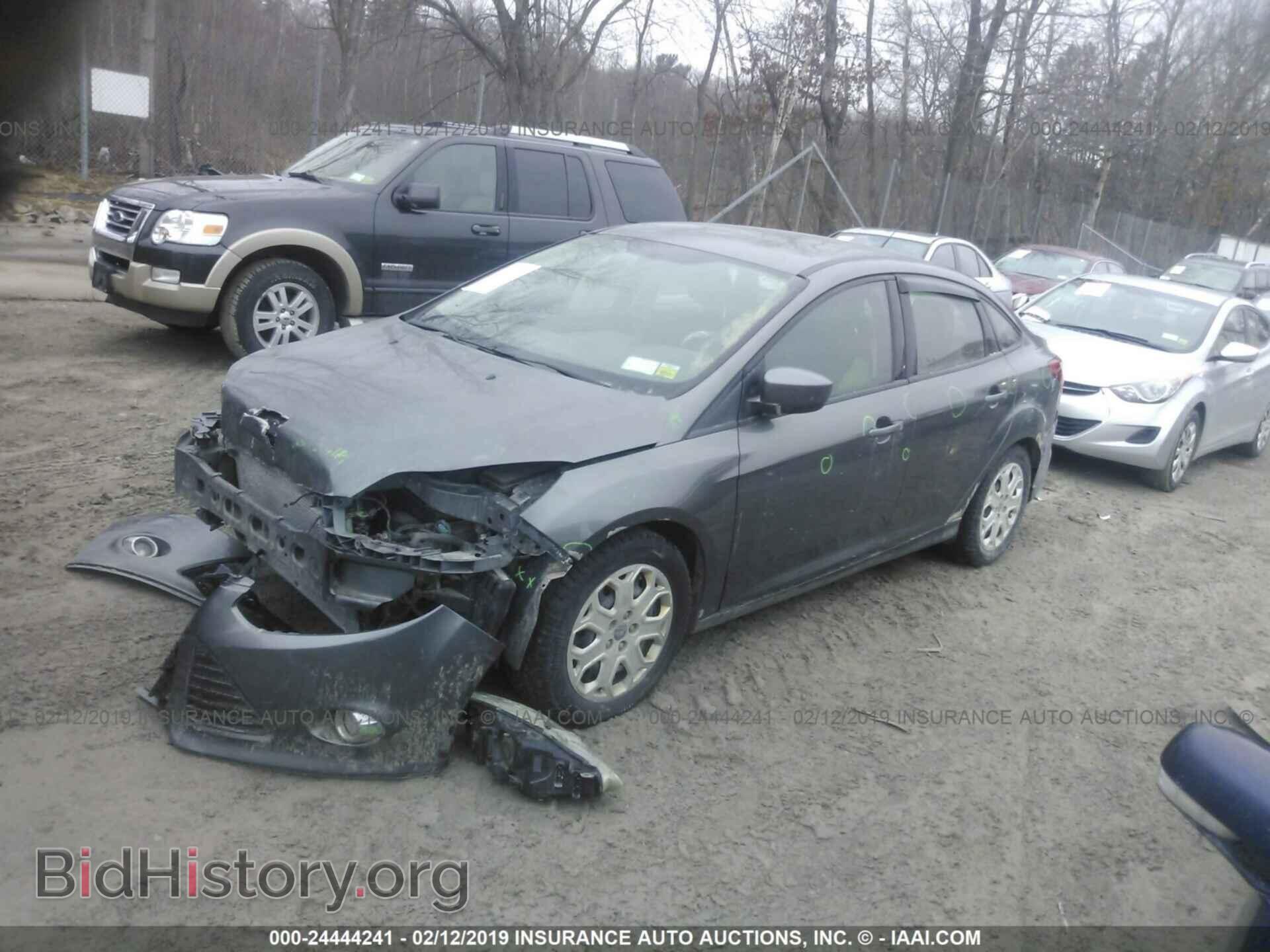 2012 FORD FOCUS - VIN: 1FAHP3F27CL327318 - Фото 2