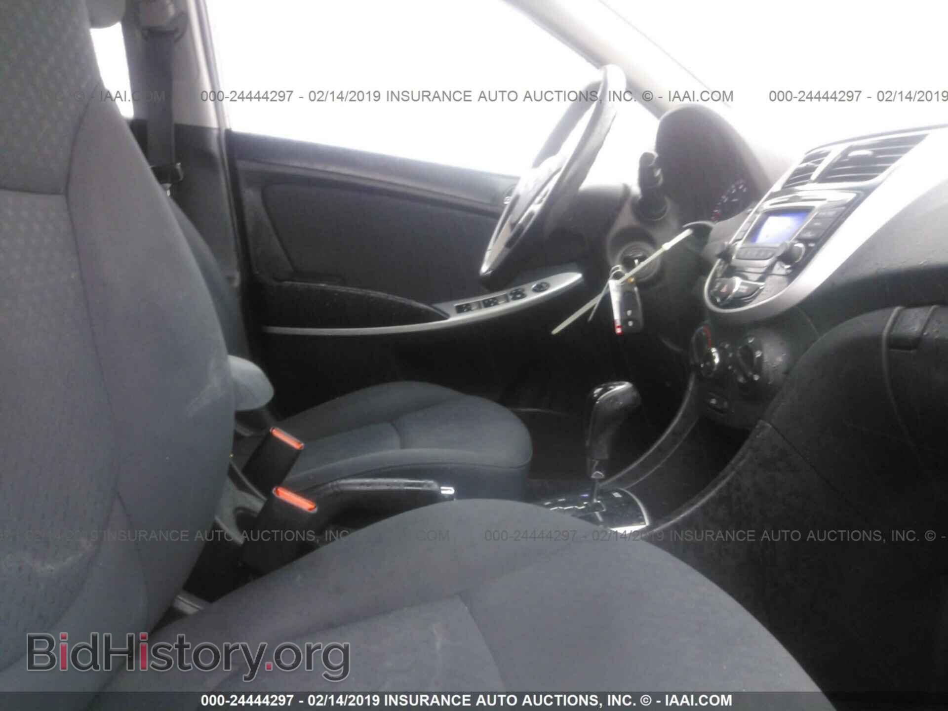 2014 HYUNDAI ACCENT - VIN: KMHCU5AE6EU178743 - Фото 5
