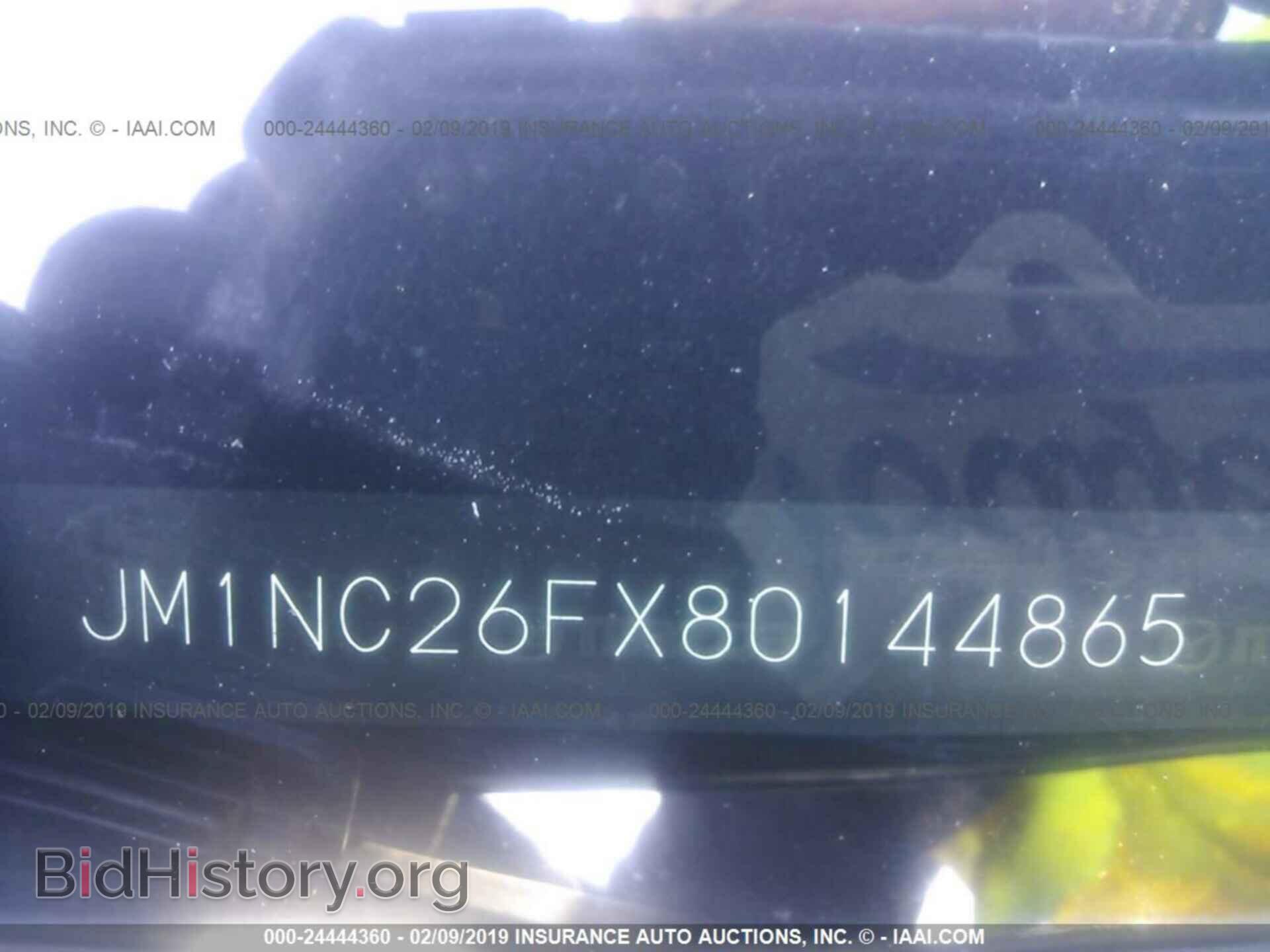 2008 MAZDA MX-5 MIATA - VIN: JM1NC26FX80144865 - Фото 9