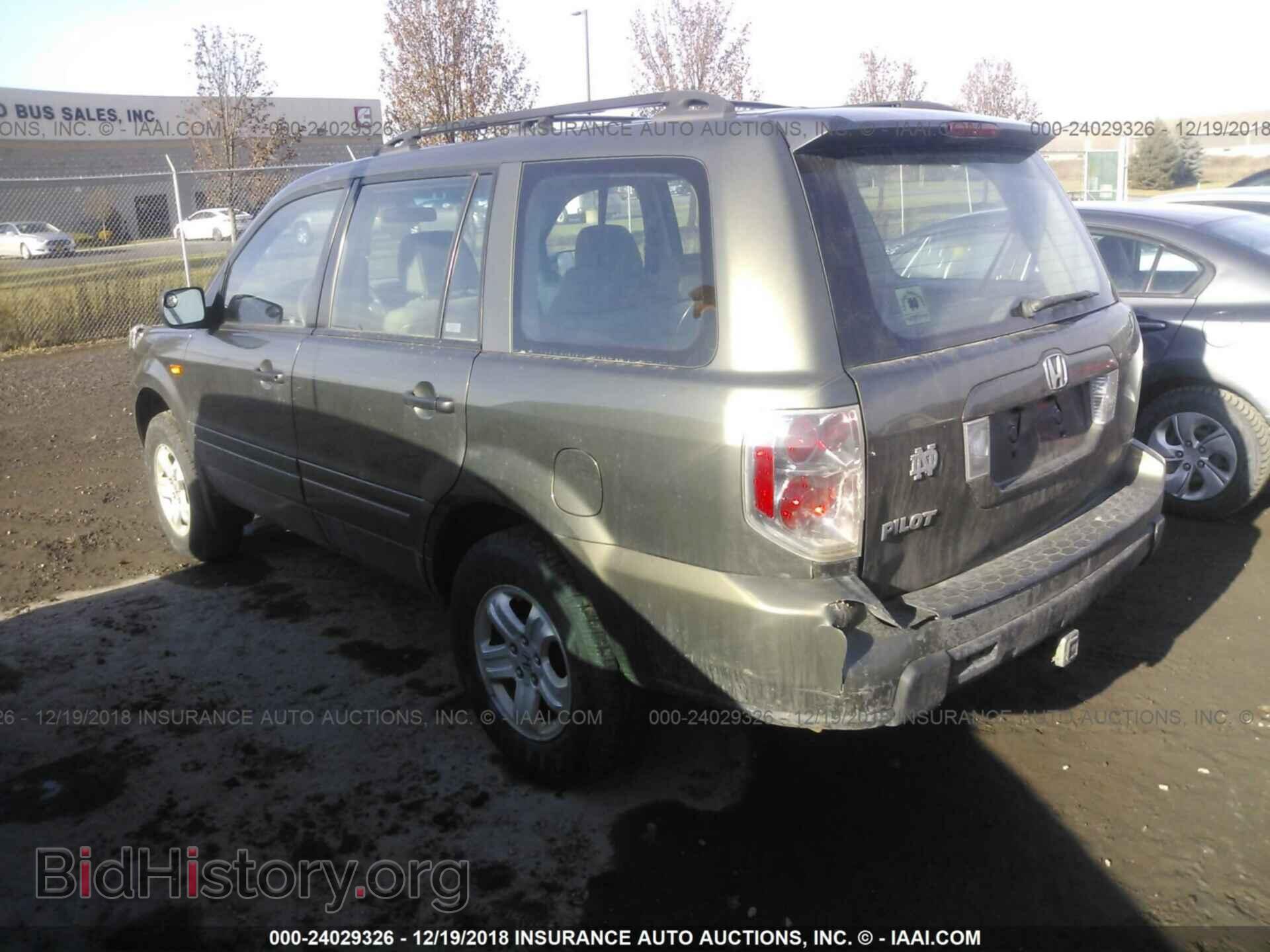 2006 HONDA PILOT - VIN: 5FNYF28106B039160 - Фото 3