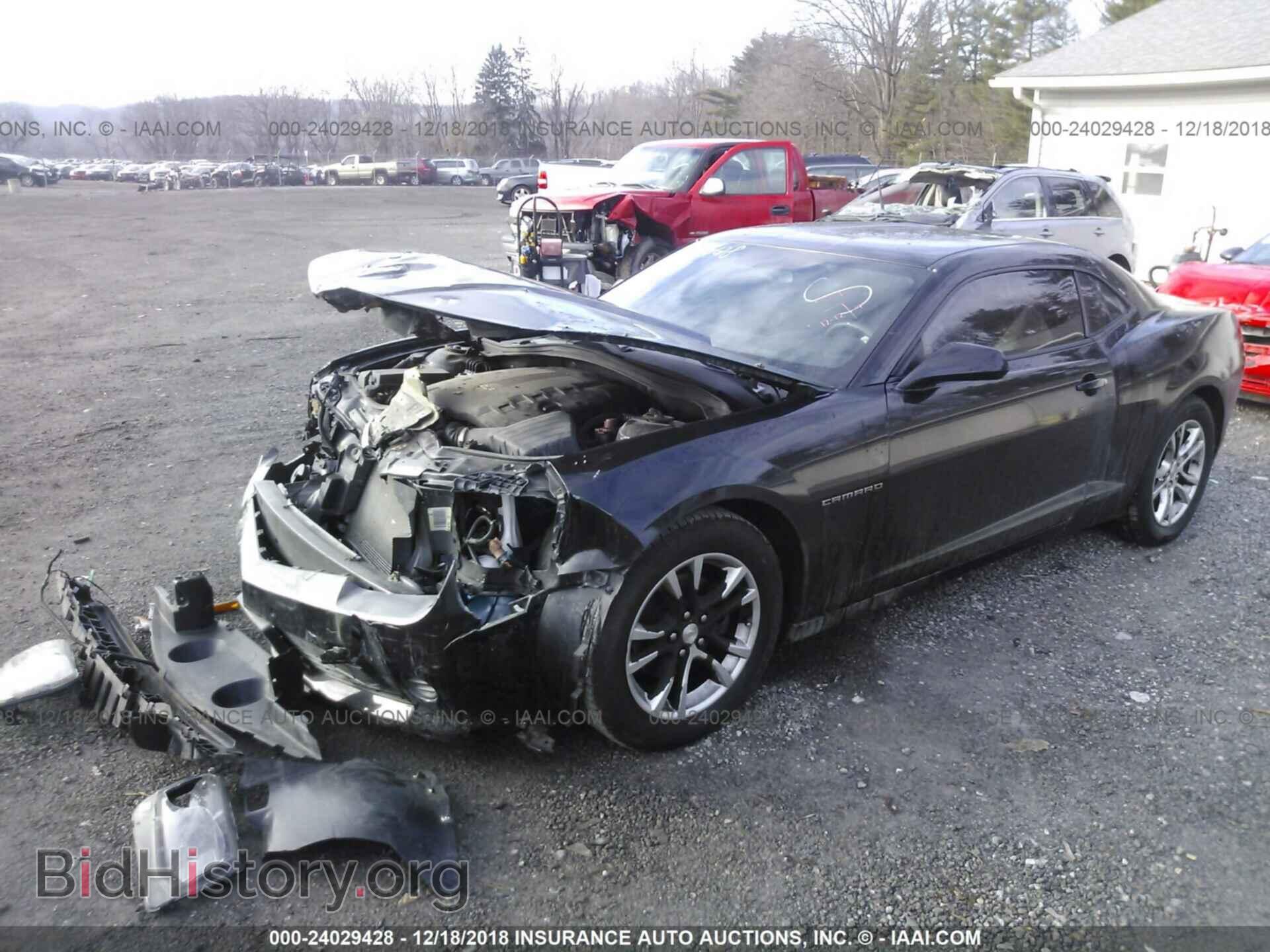 2014 CHEVROLET CAMARO - VIN: 2G1FA1E32E9312018 - Фото 2